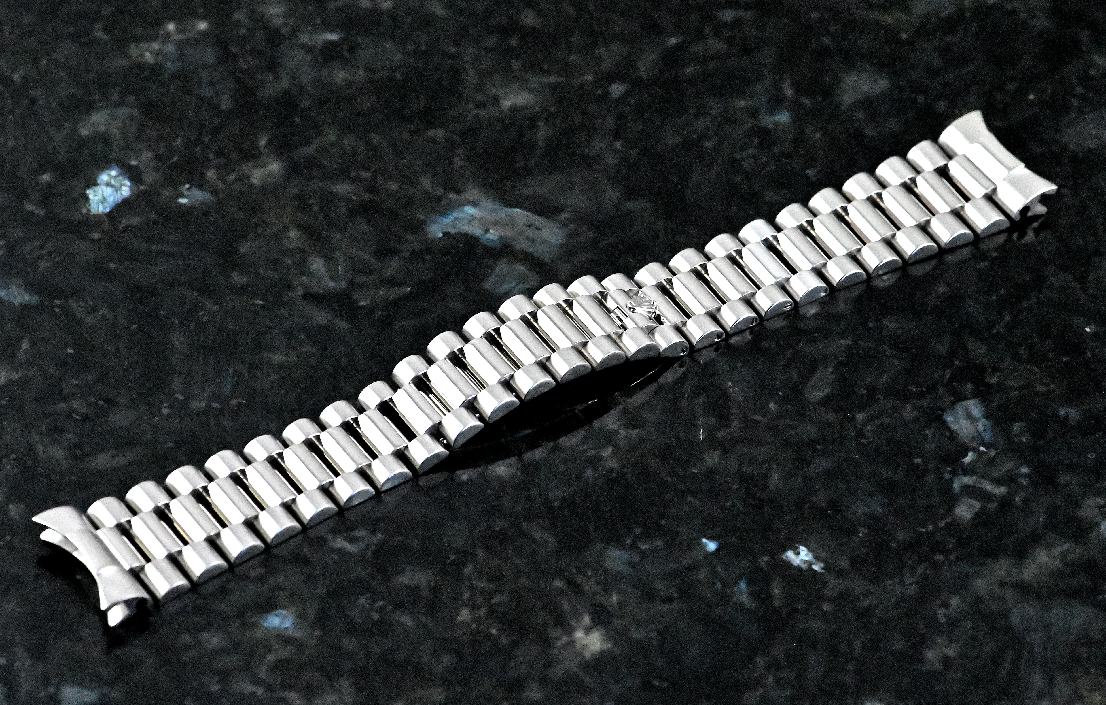 Rolex Day-Date 2 Präsident-Armband für die Ref. 218239 22 Links Weißgold
