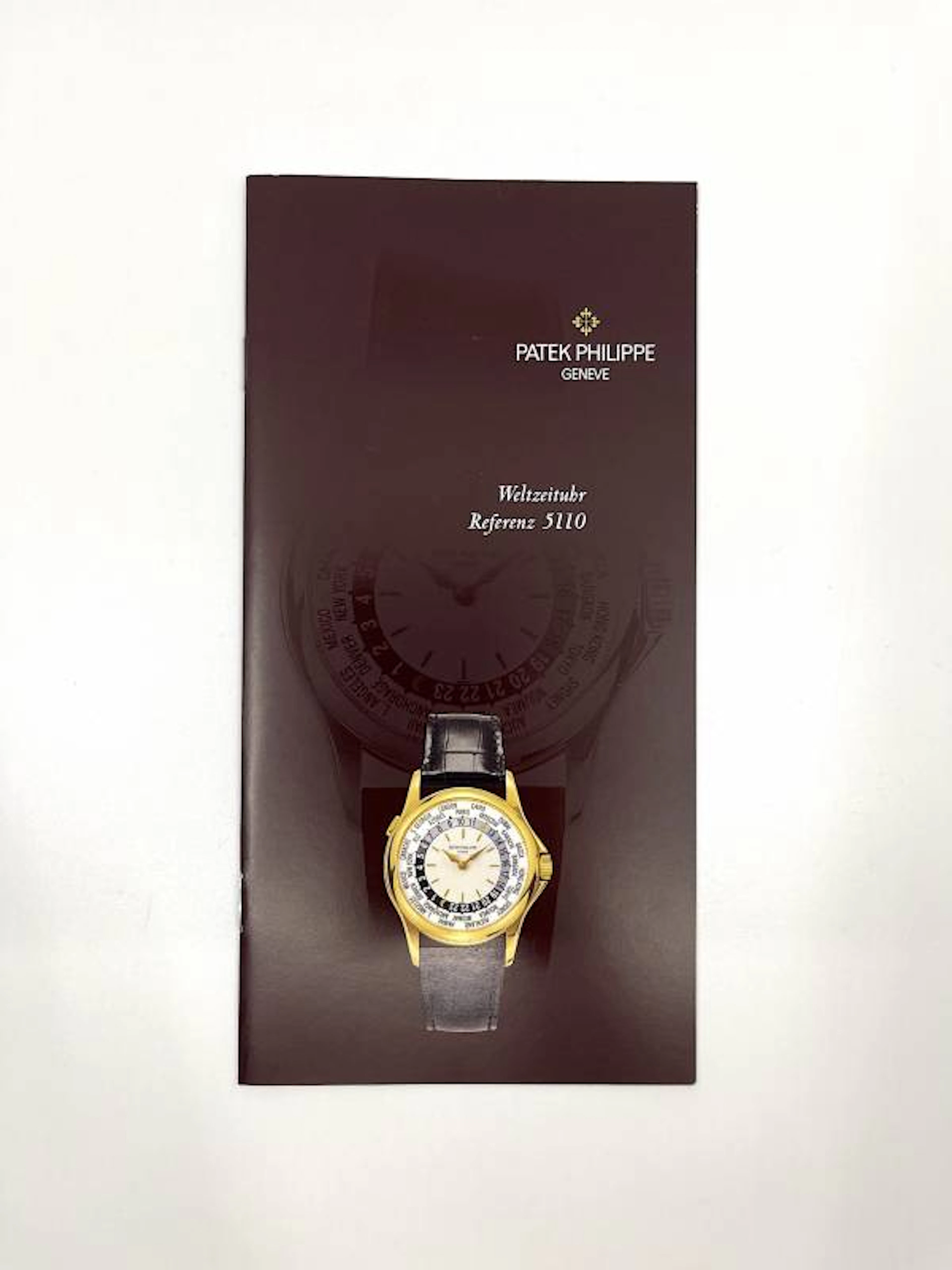 Patek Philippe World Time Weltzeituhr Ref. 5110 Datenblatt / Beschreibung