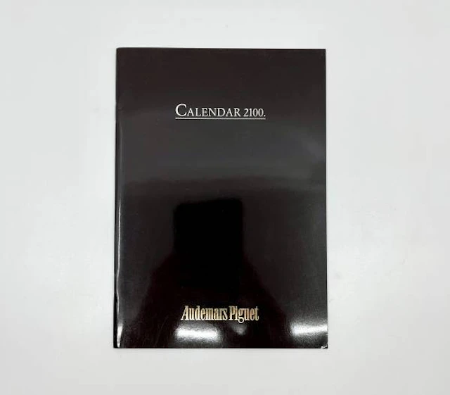 Audemars Piguet sehr seltener Calendar 2100 ewiger Kalender Katalog in deutsch