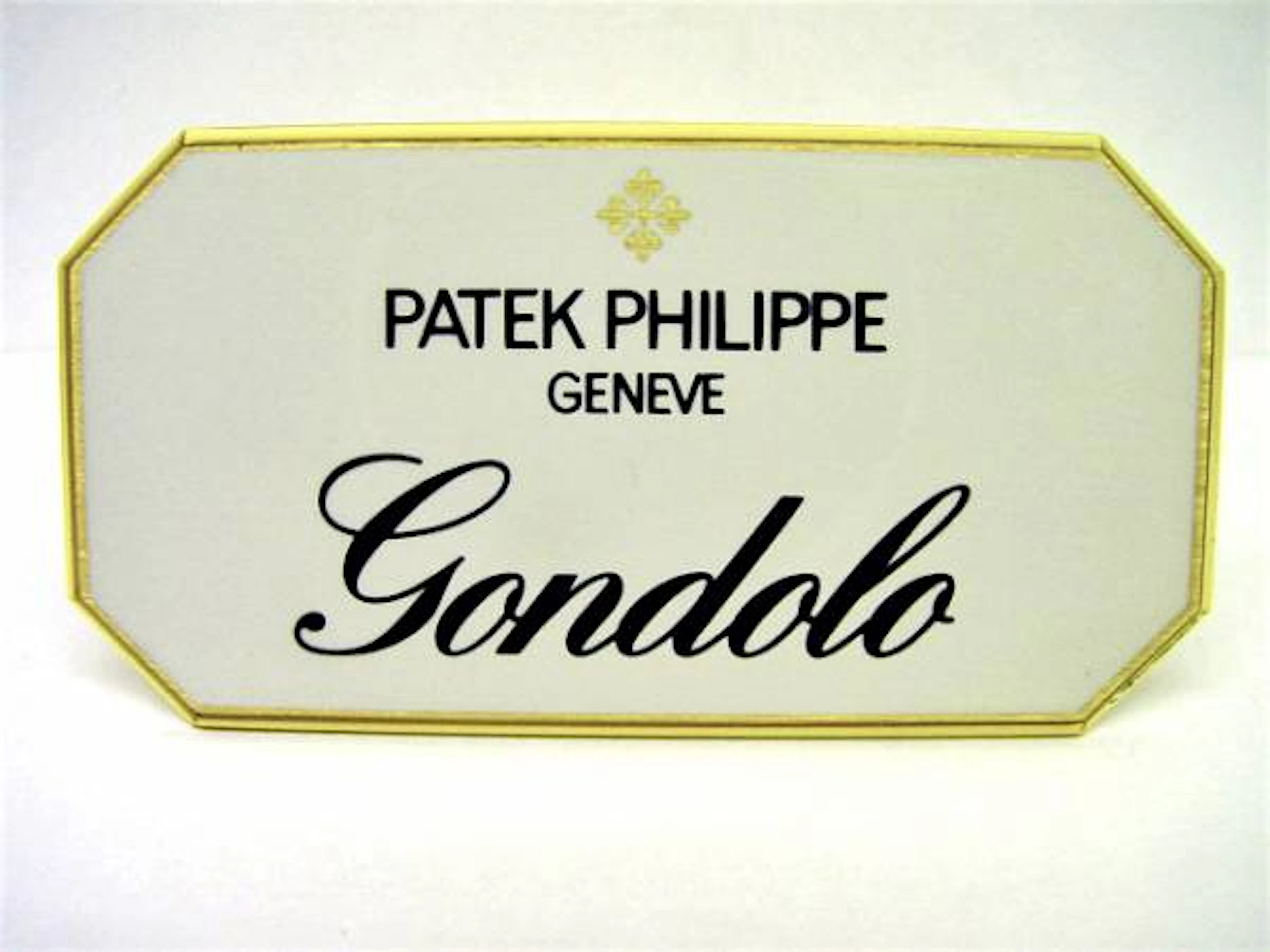 Patek Philippe Konzessionär Dekorationsständer Gondolo