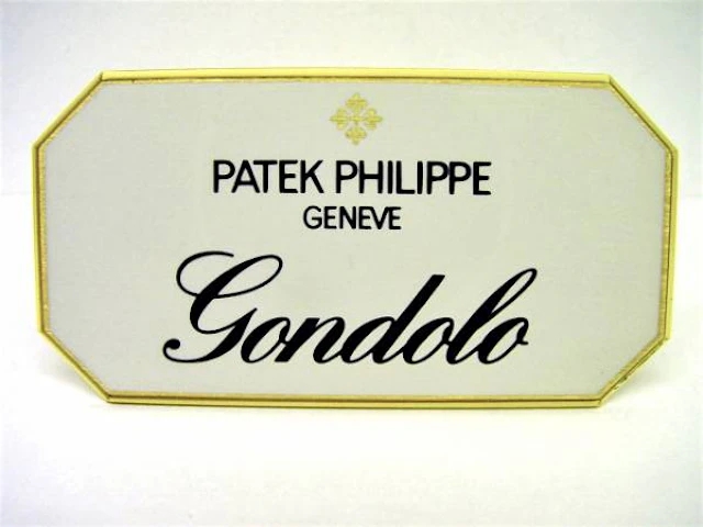 Patek Philippe Konzessionär Dekorationsständer Gondolo