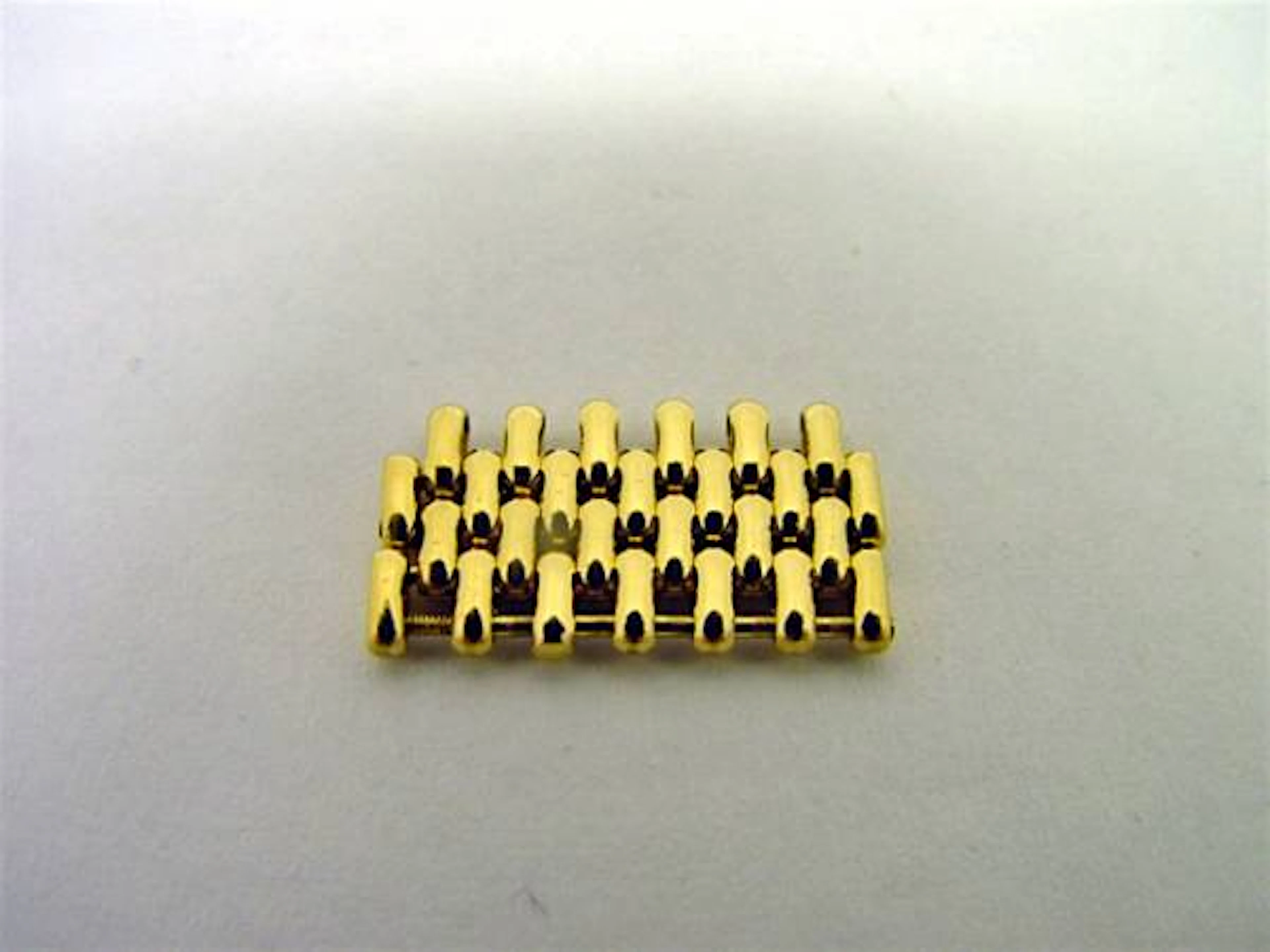 Cartier Tank Reiskorn Elemente 18k Gelbgold 17 mm