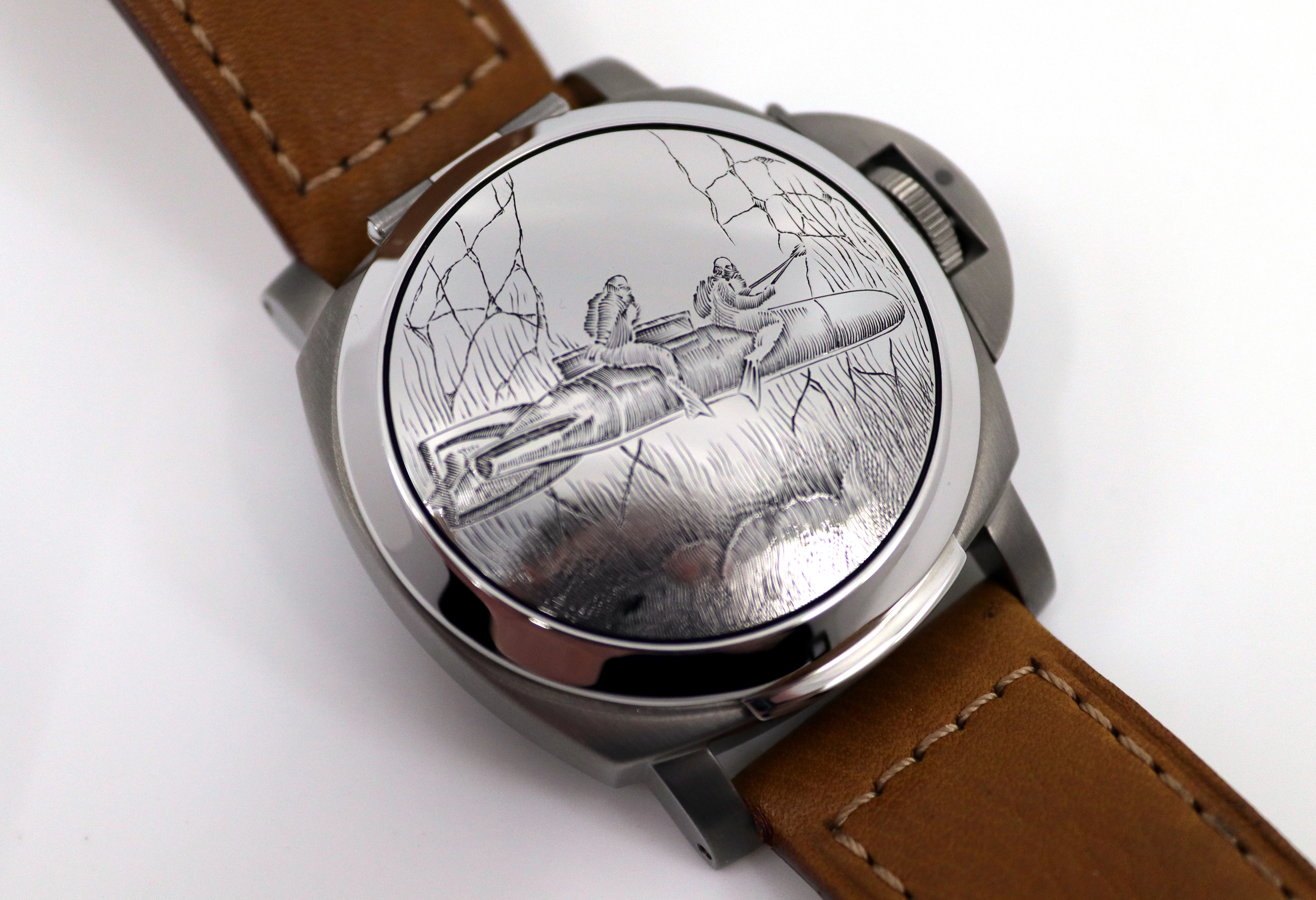 Panerai PAM00076 limitierte Blackseal Luminor Titan NOS Full Set