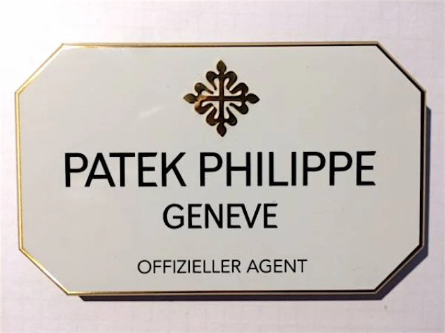 Patek Philippe Konzessionär Dekorationsständer Offizieller Agent