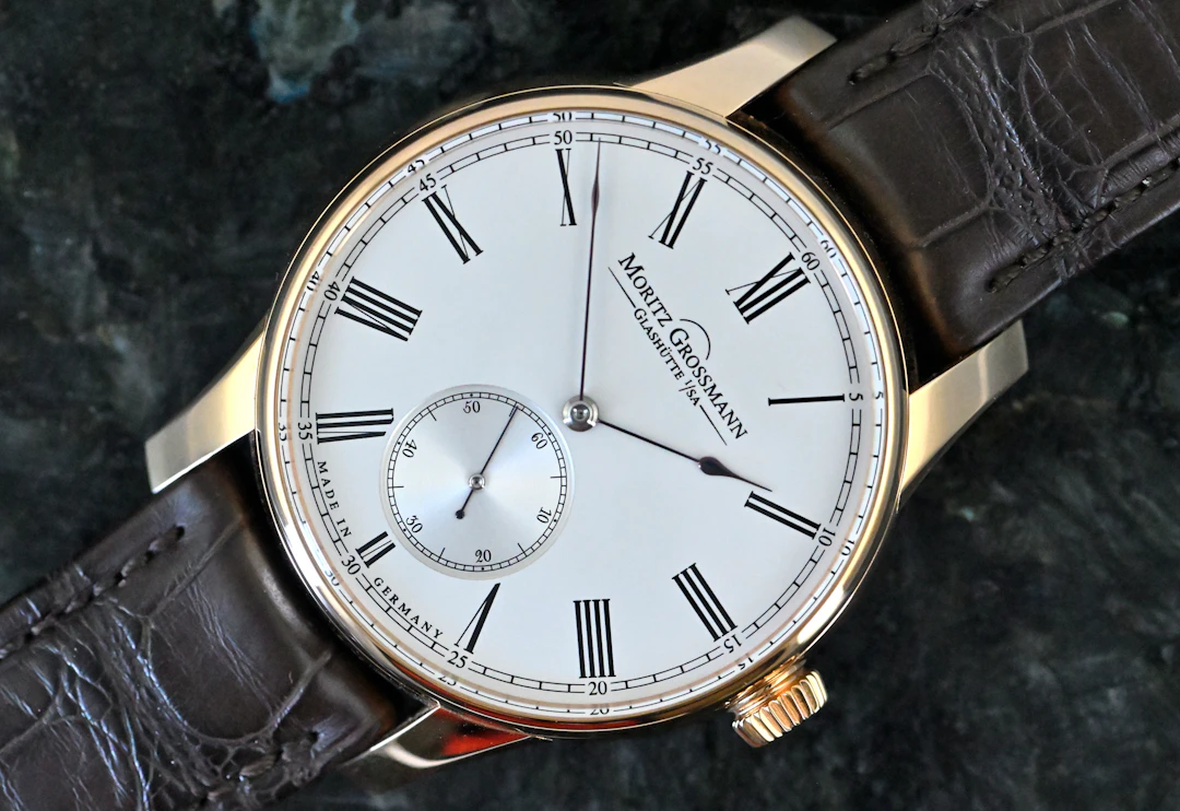 Moritz Grossmann Hamatic MG-002302 Roségold Automatik mit Hammeraufzug