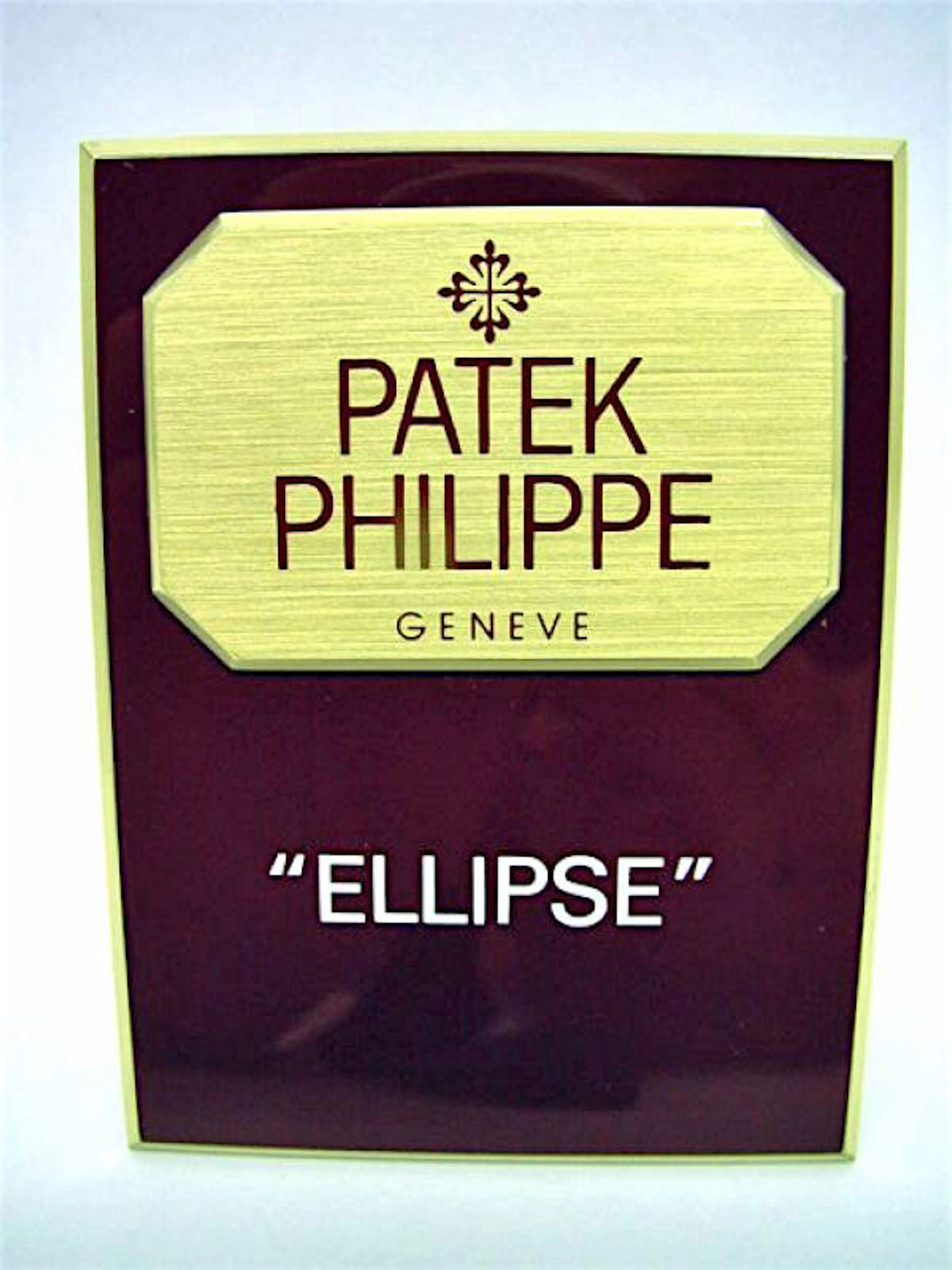 Patek Philippe Konzessionär Dekorationsständer Ellipse