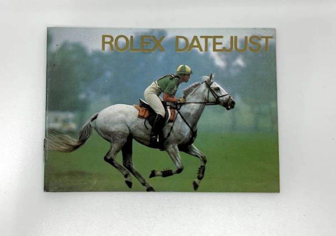 Rolex Datejust Booklet aus den 90er Jahren