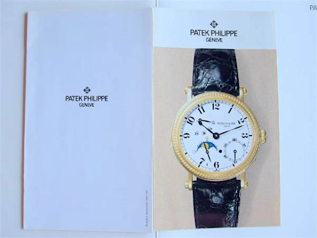 Patek Philippe Datenblatt und Beschreibung für die Referenz 5015 von 1994