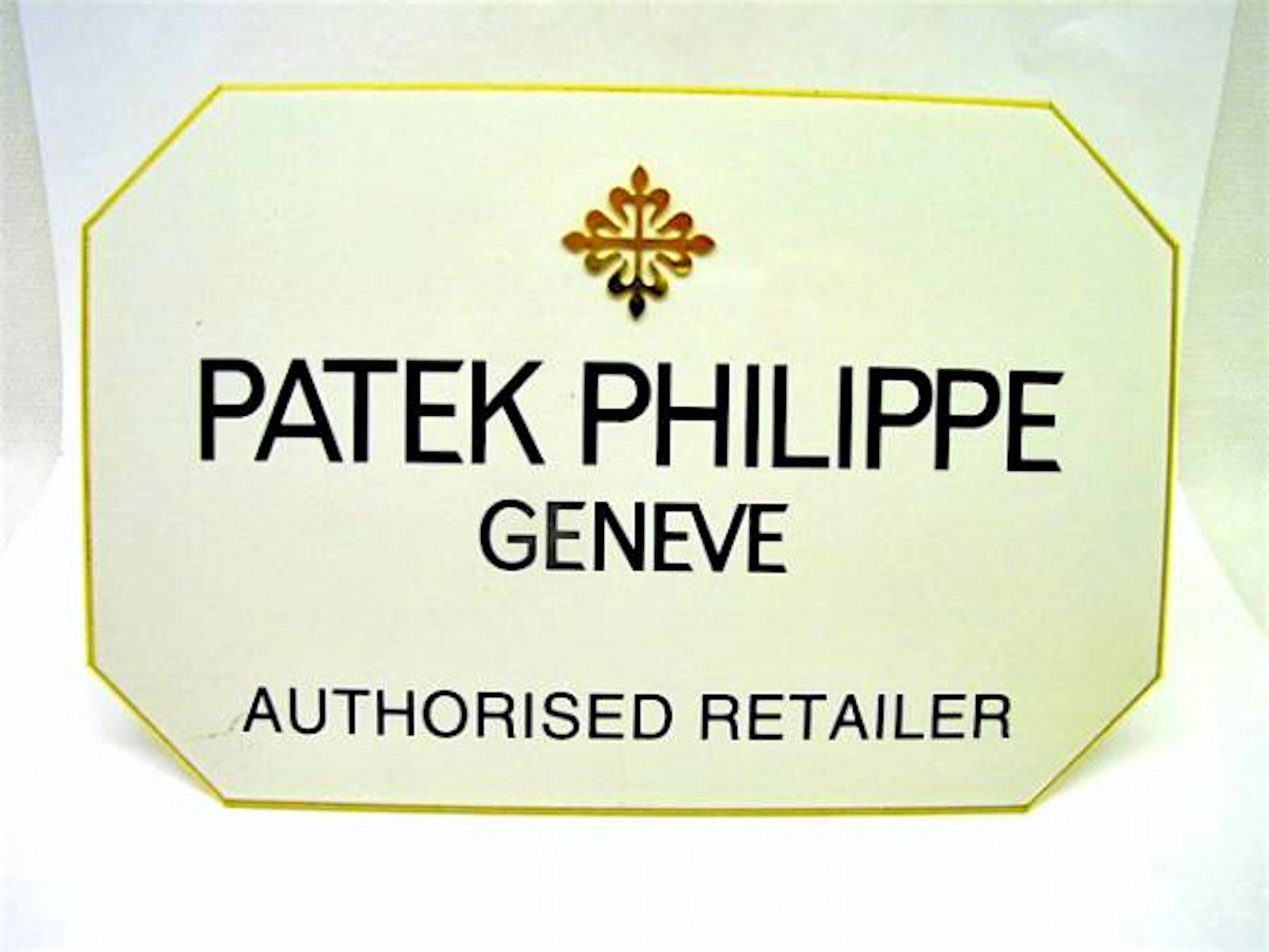 Patek Philippe großer Konzessionär Dekorationsständer Authorised Retailer