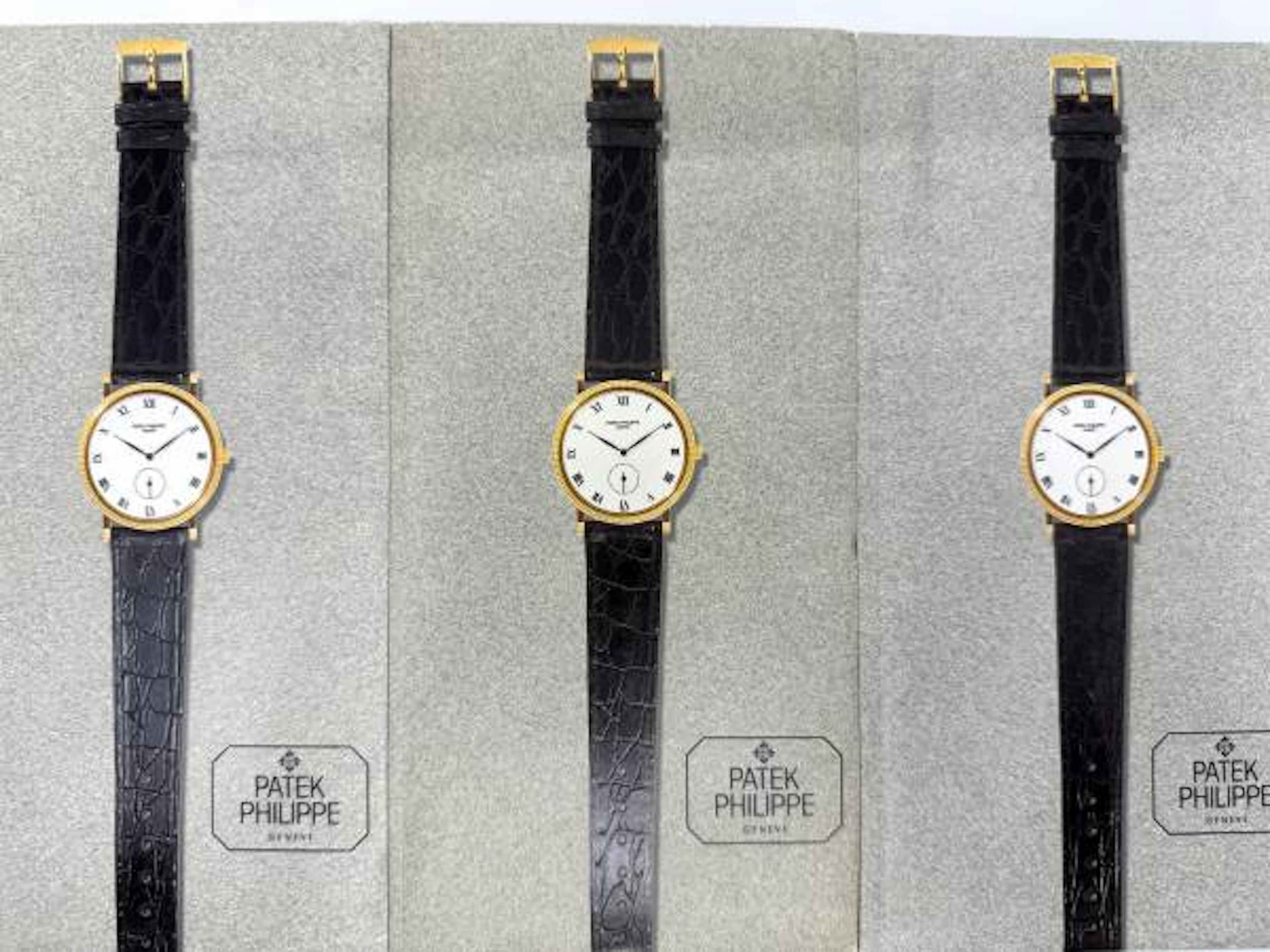 Patek Philippe Uhrenkatalog von 1986 in D und ENG Nautilus etc.