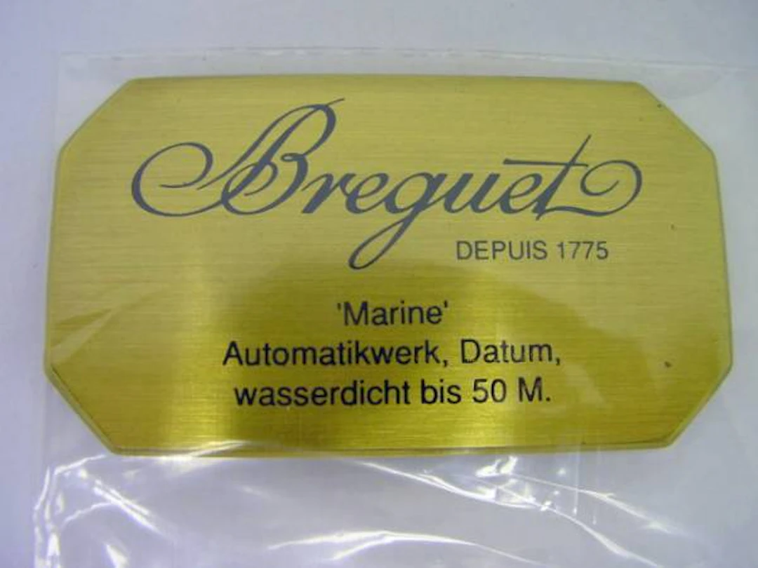 Breguet Konzessionär Dekorationsständer Marine