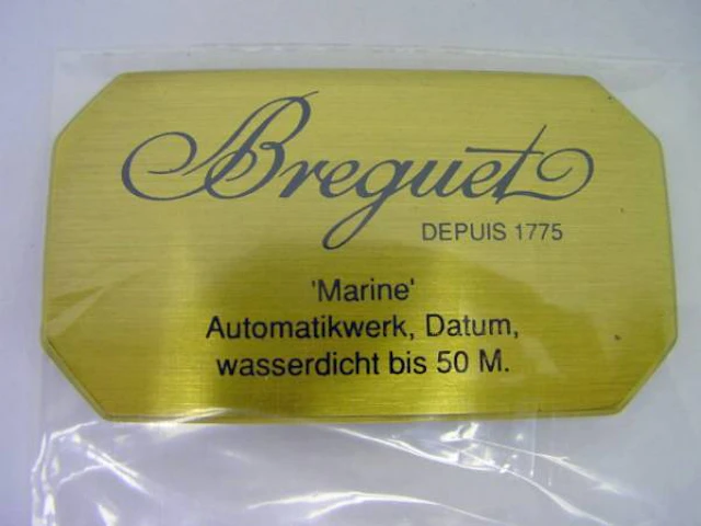 Breguet Konzessionär Dekorationsständer Marine