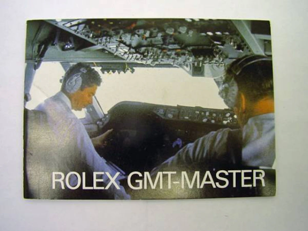 Rolex GMT Master Booklet Übergangsreferenzen 16760 / 16750 / 16758 / 16753