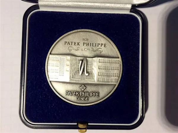 Patek Philippe Medaille Museum 2000 Ten Days 925 Sterling Silber
