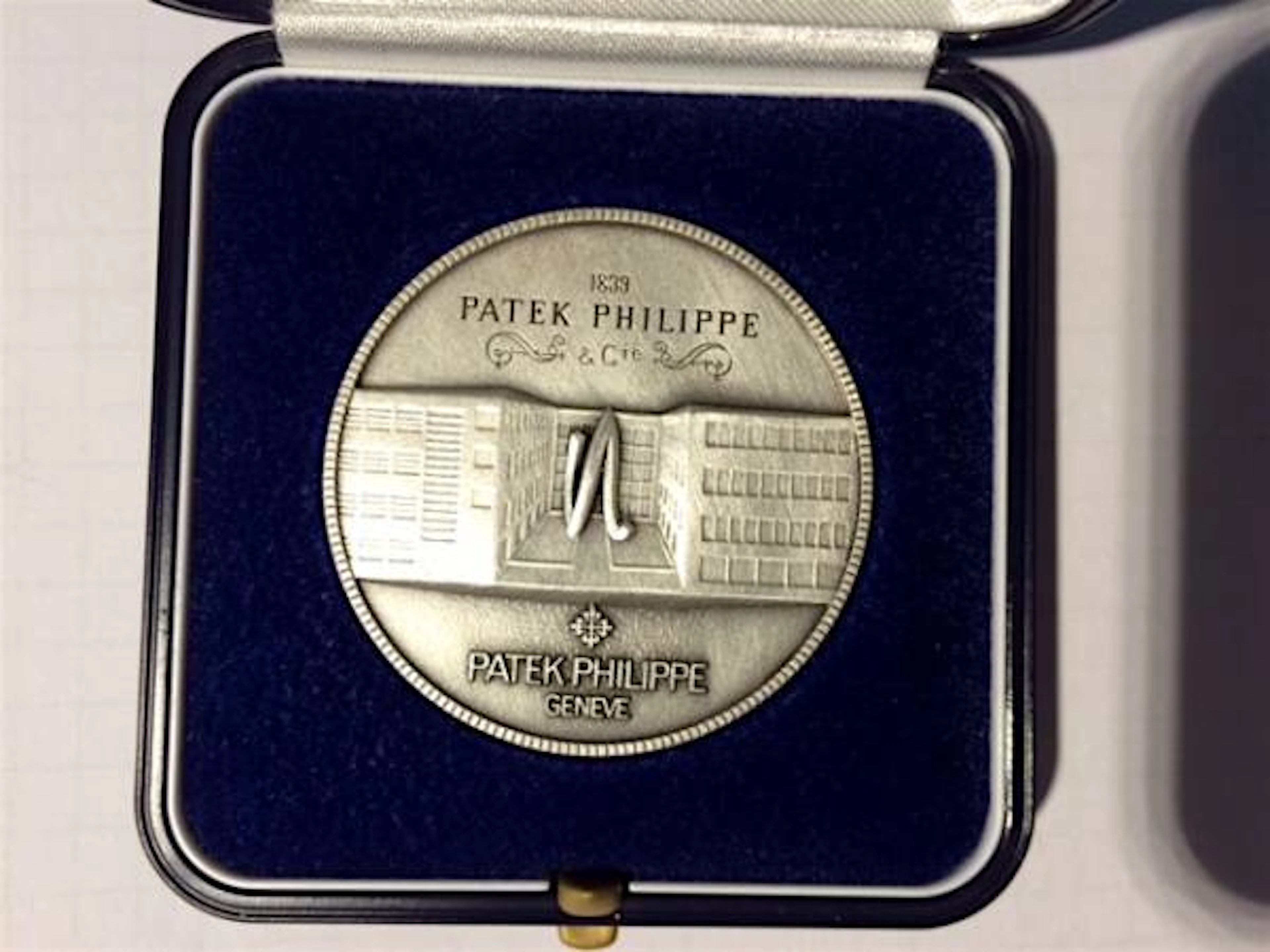 Patek Philippe Medaille Museum 2000 Ten Days 925 Sterling Silber