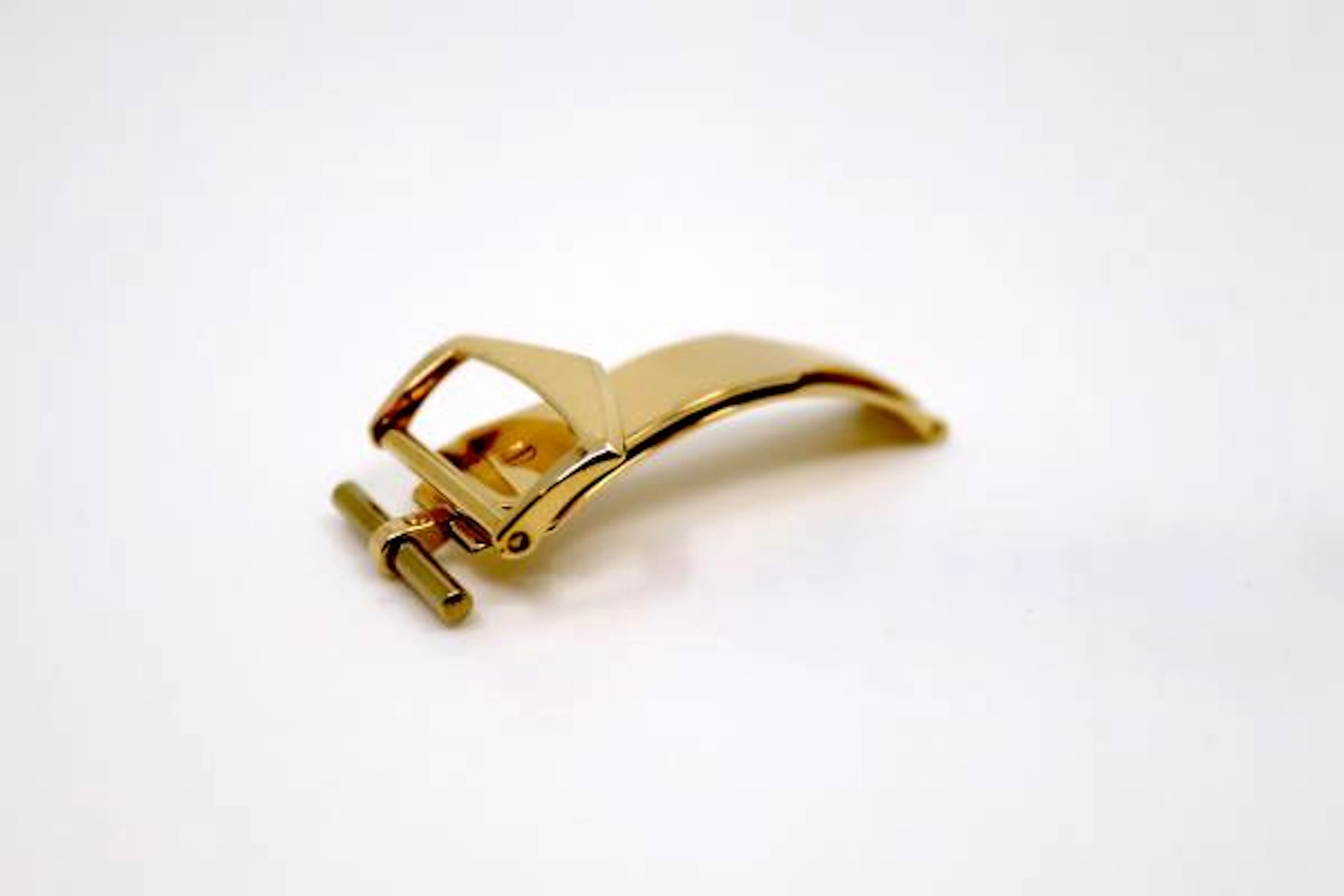 Patek Philippe Faltschließe in 18k Gelbgold Chevron 16 mm