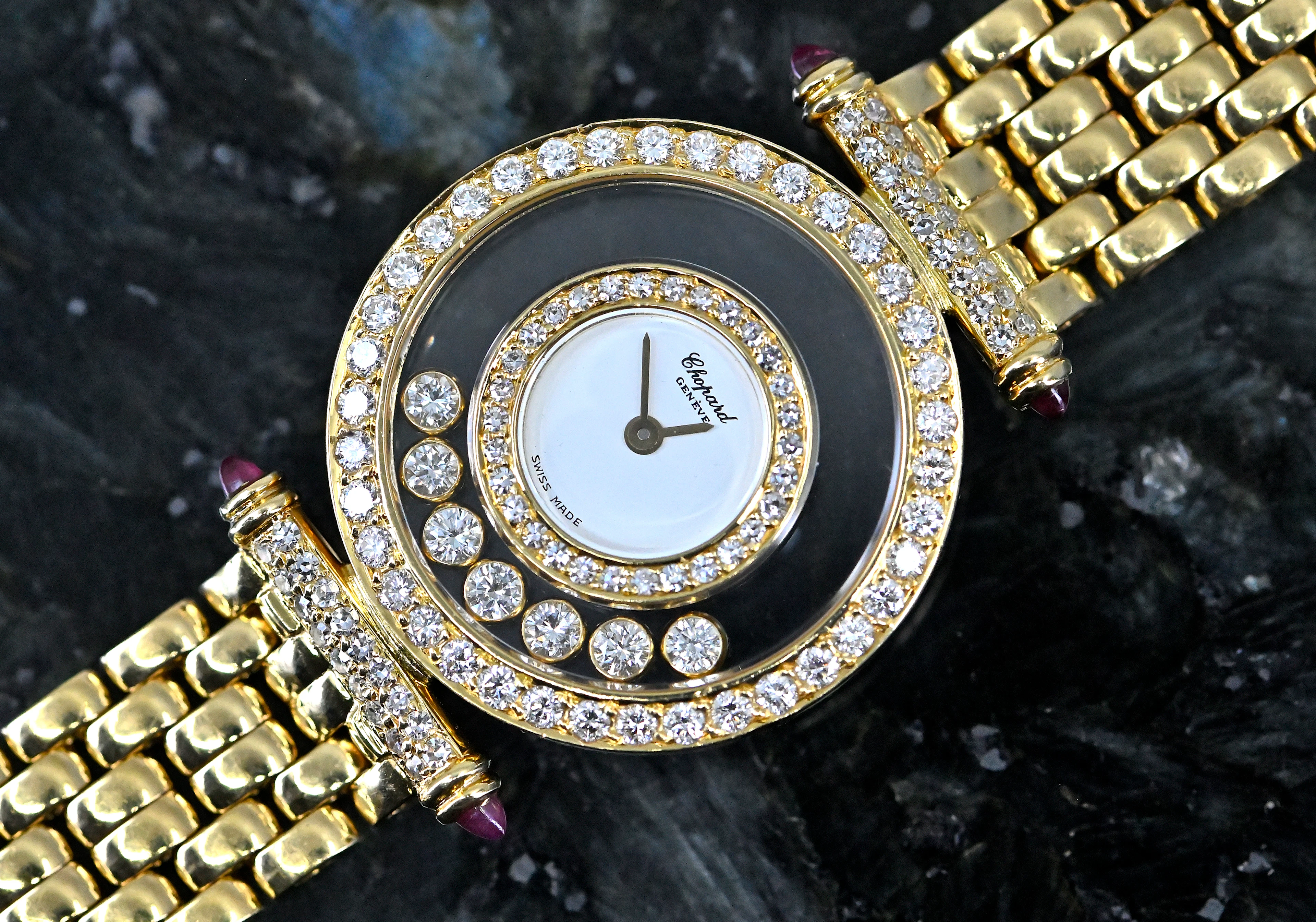 Chopard 4993 Lady Happy Diamonds original Gelbgold Armband