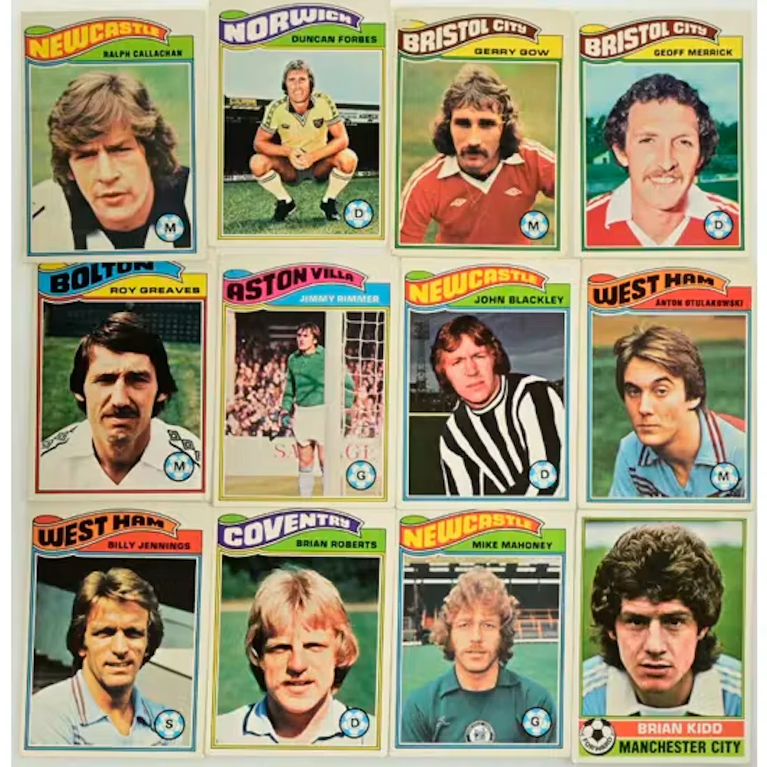 TOPPS FOTBALLKORT