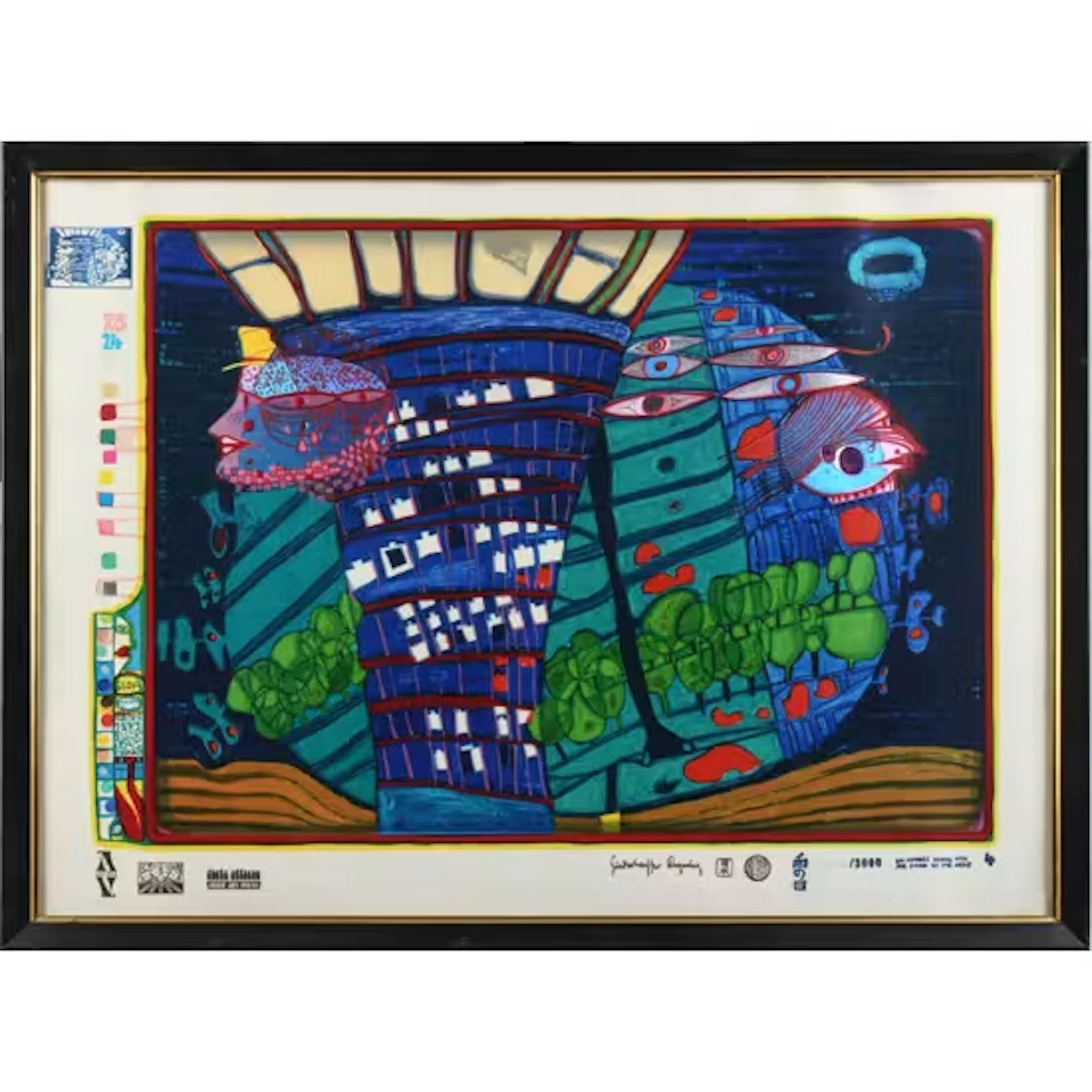 FRIEDENREICH HUNDERTWASSER (1928-2000)