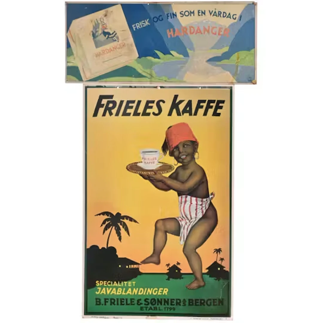REKLAMEPLAKTATER I PAPP