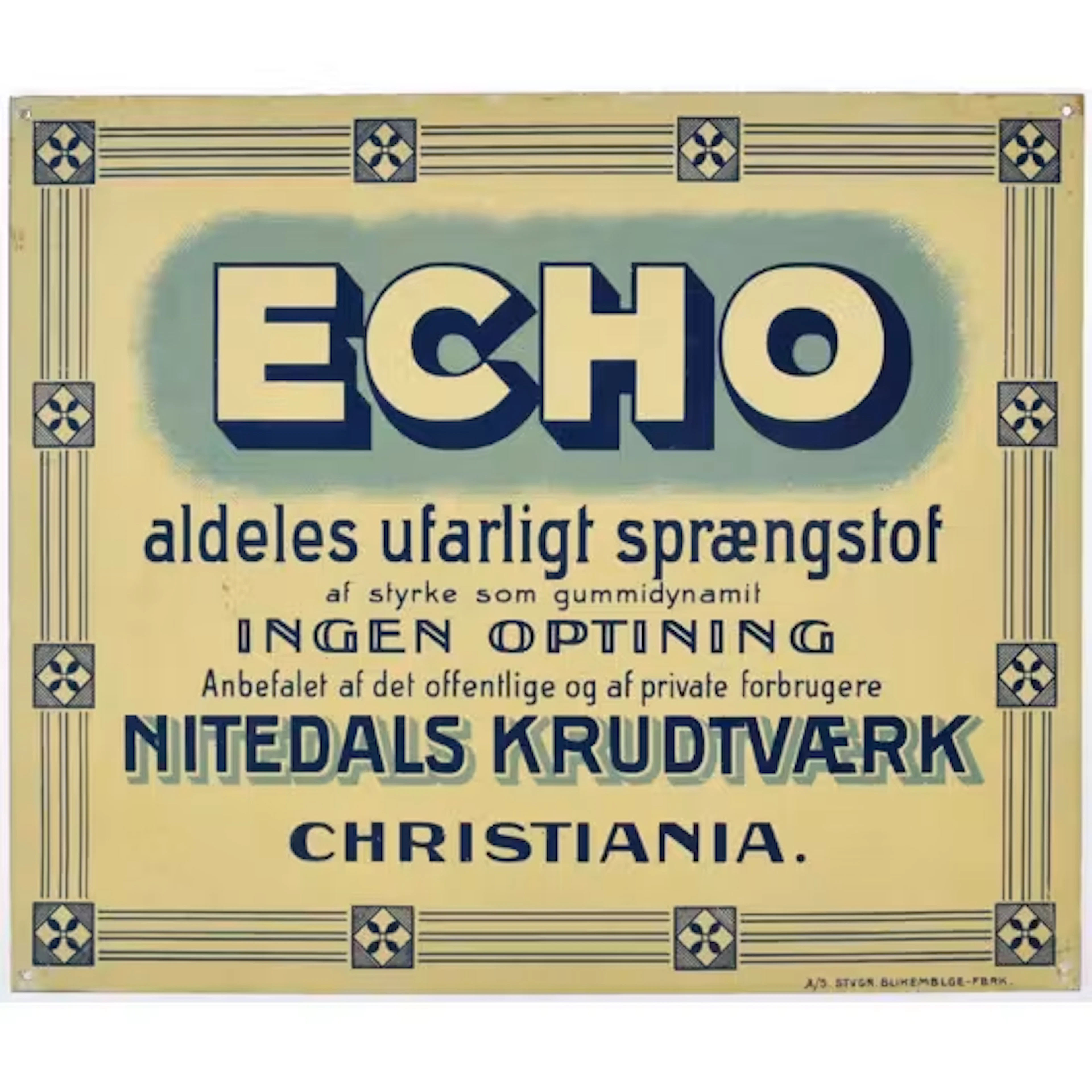 NITEDALS KRUDTVÆRK