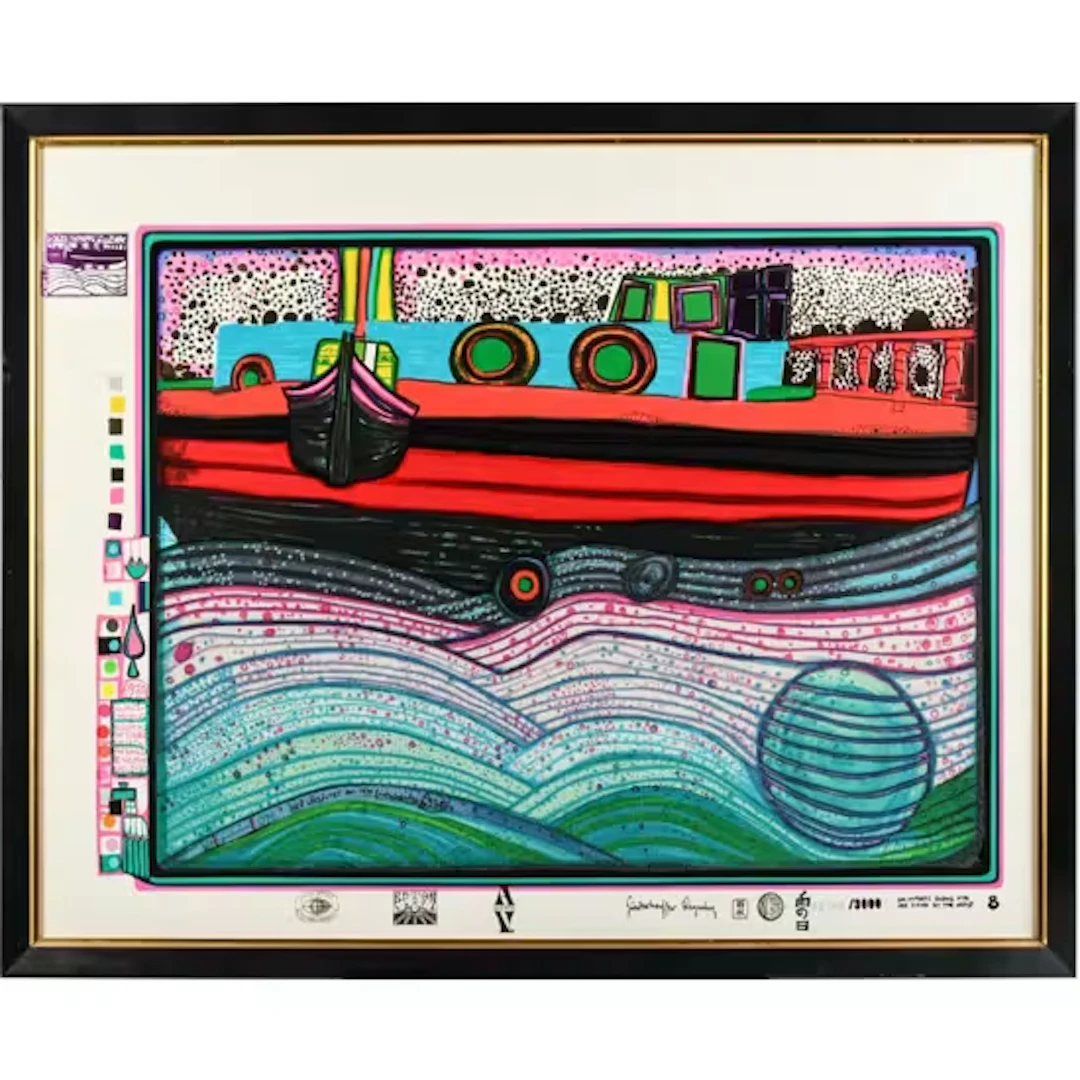 FRIEDENREICH HUNDERTWASSER (1928-2000)