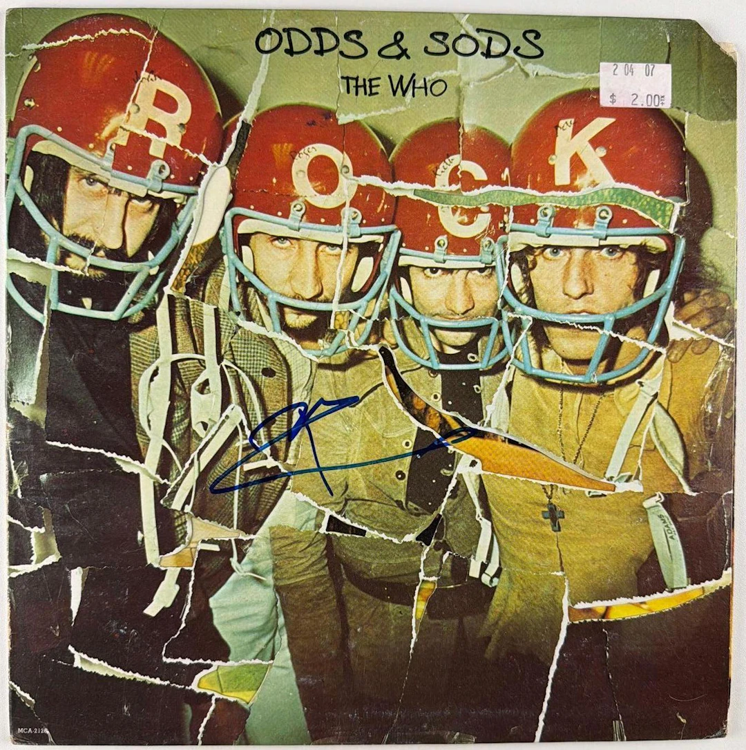 The Who: Pete Townshend Signed "Odds & Sods" Signed Album (JSA Authentication)