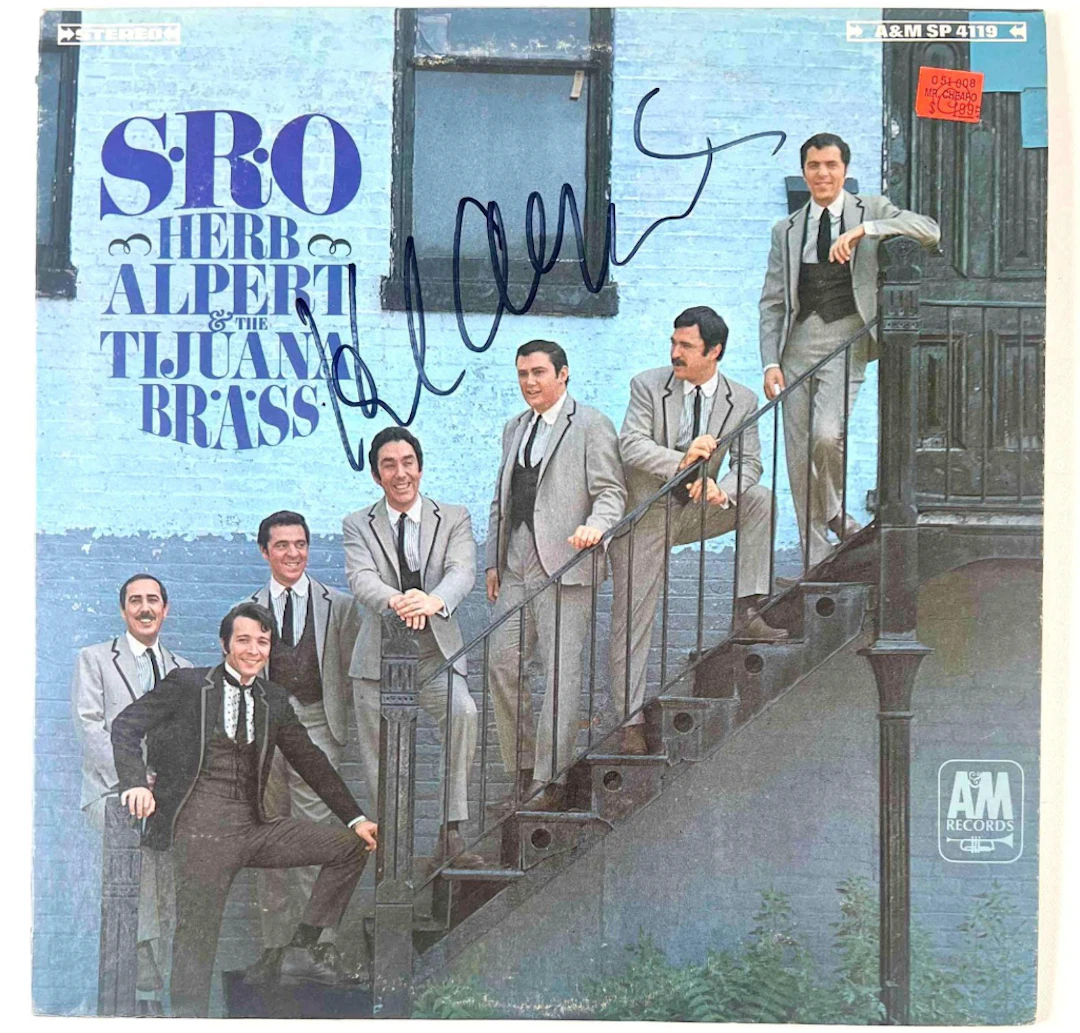 Herb Alpert & The Tijuana Brass: Herb Albert Signed "S.R.O." Album (Beckett)