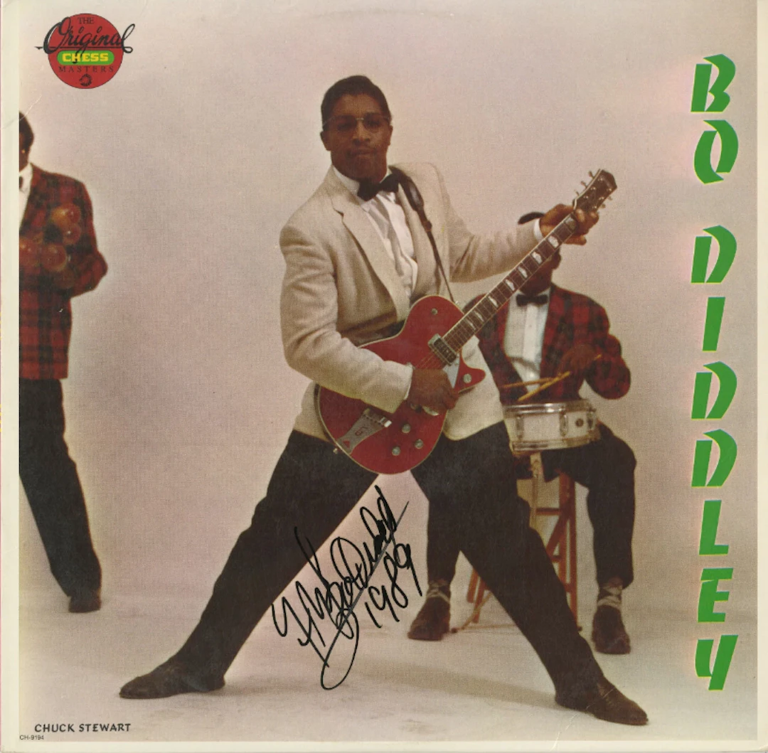 Bo Diddley Signed Self-Titled Debut Album (ACOA Authentication)