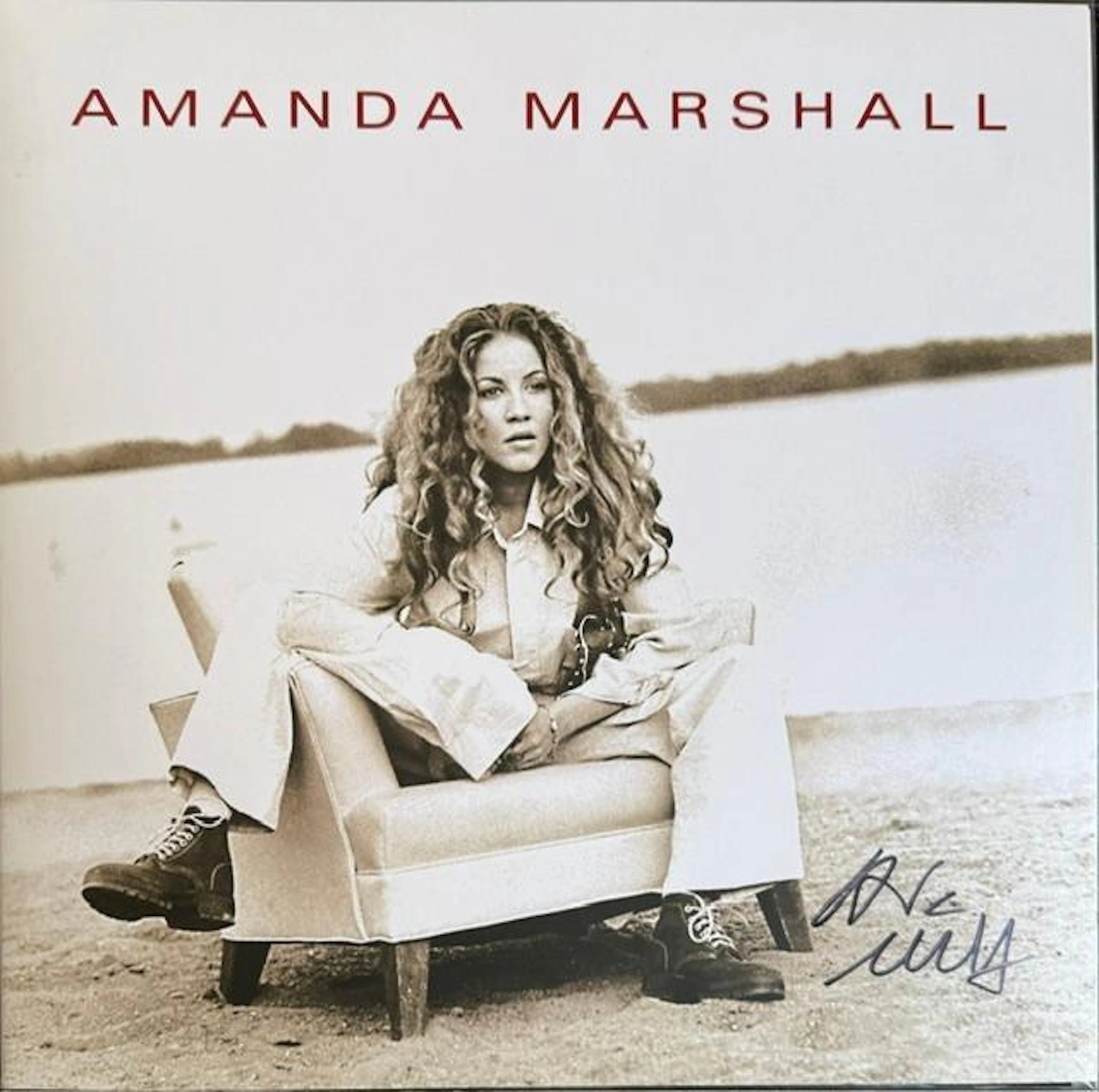Amanda Marshall Signed "S/T" Album (Third Party Guaranteed)