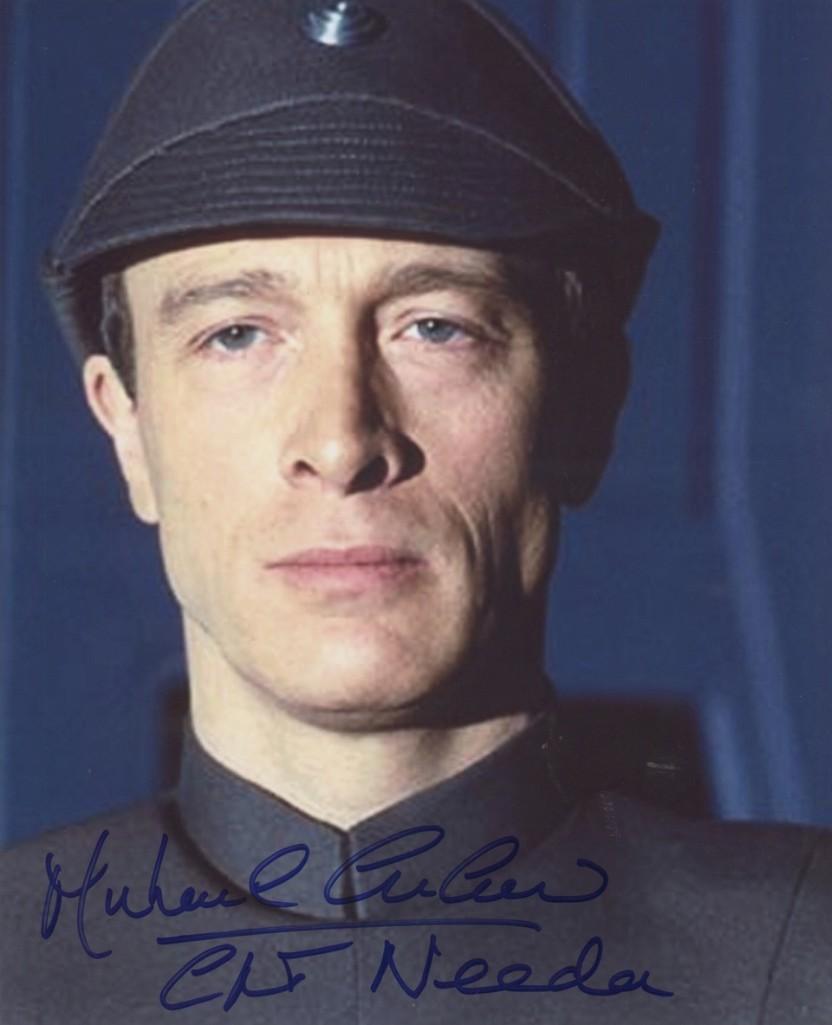 Star Wars Michael Culver Captain Needa Signed 