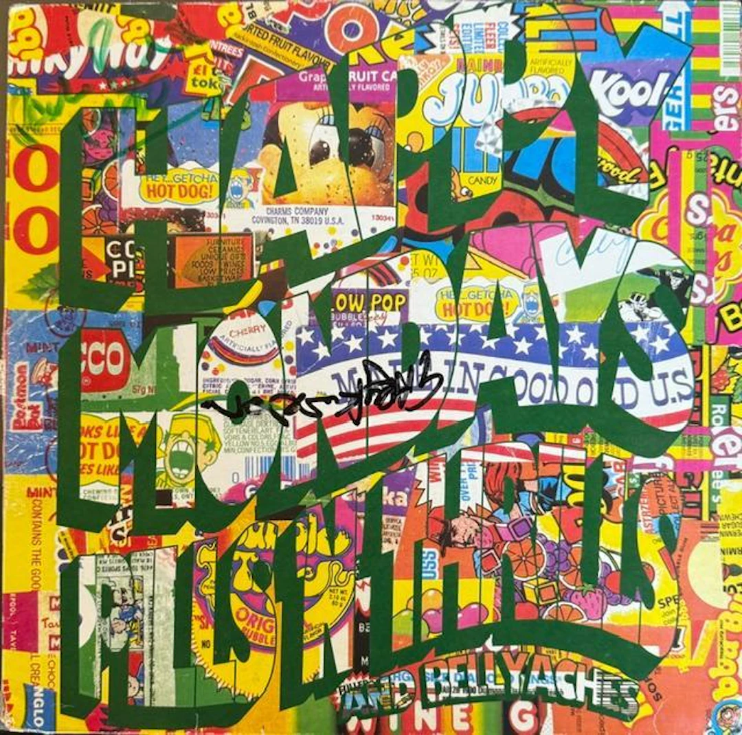 Happy Mondays Fully Group Signed "Pills n' Thrills & Bellyaches" Album