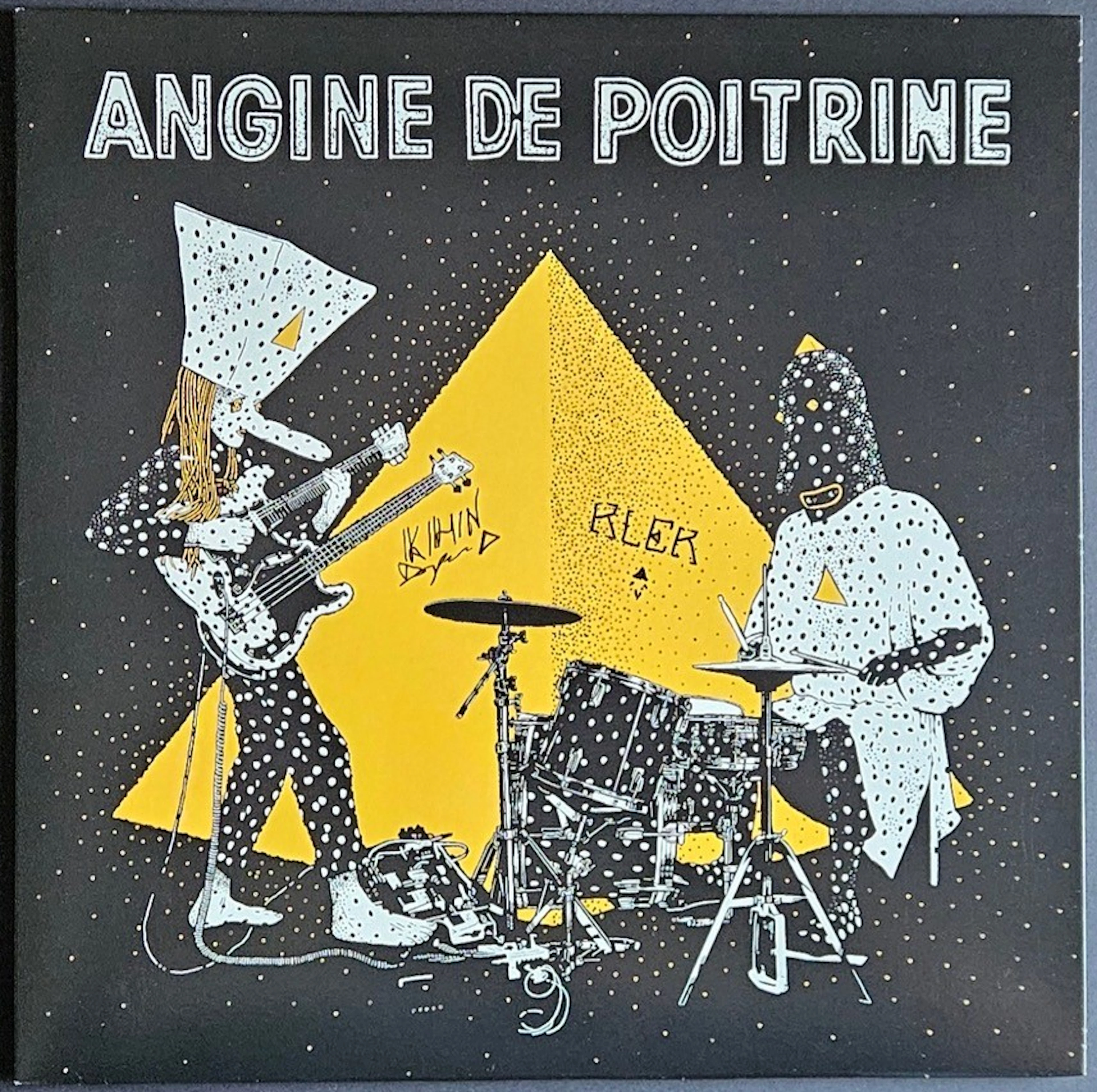 Angine De Poitrine Fully Group Signed "Vol. II" Album (2 Sigs) (Third Party)