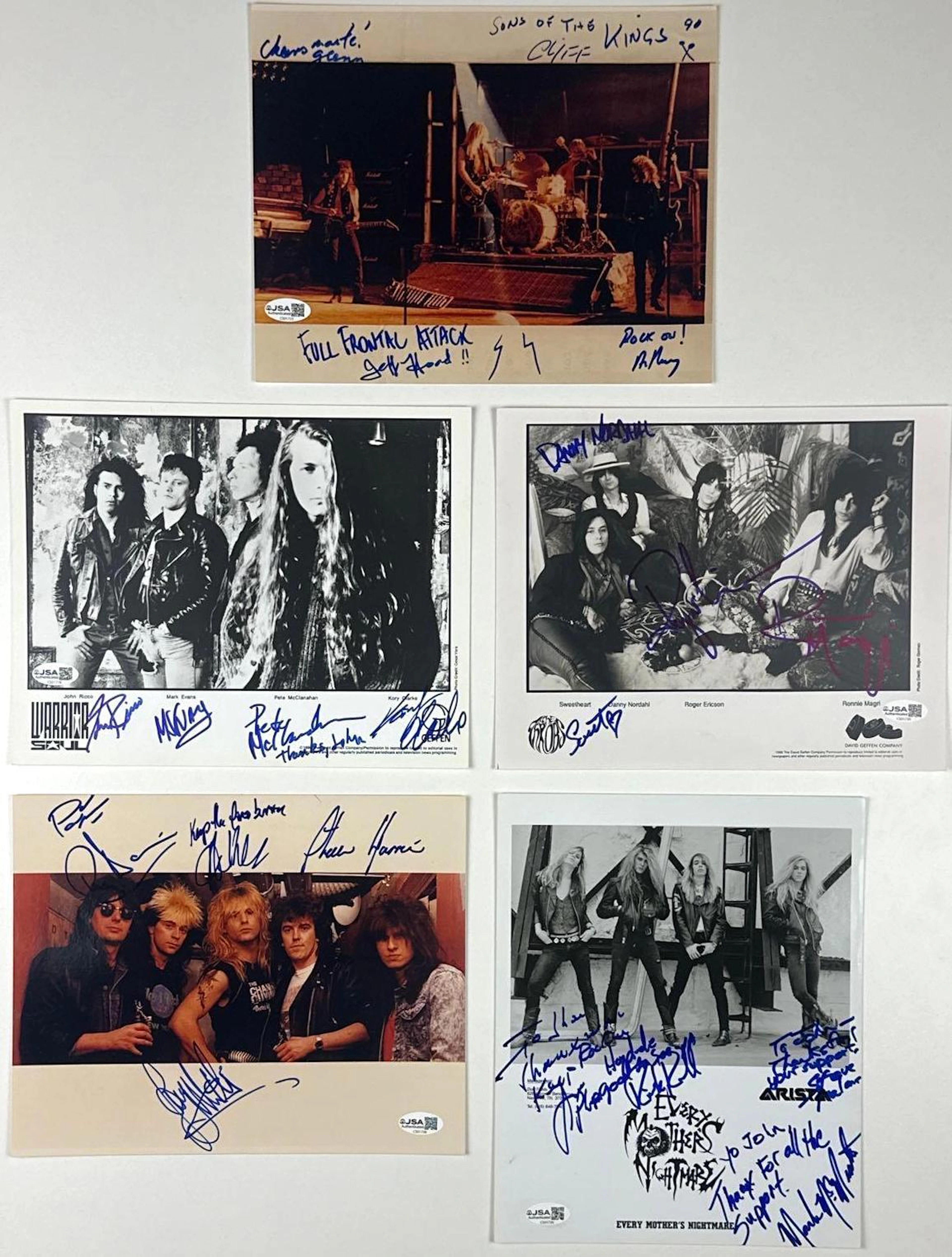 The Throbs, Warrior Soul, Kings of the Sun & More Group Lot of (5)
