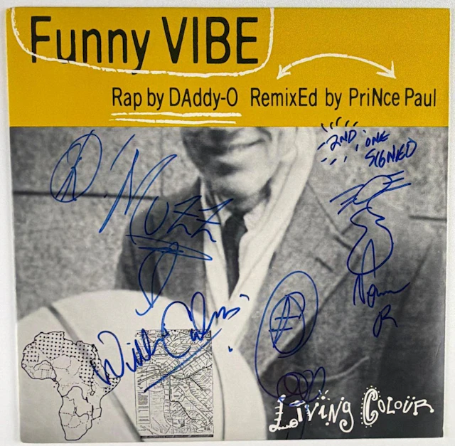 Living Colour Fully Group Signed "Funny Vibe" Album (4 Sigs) (JSA