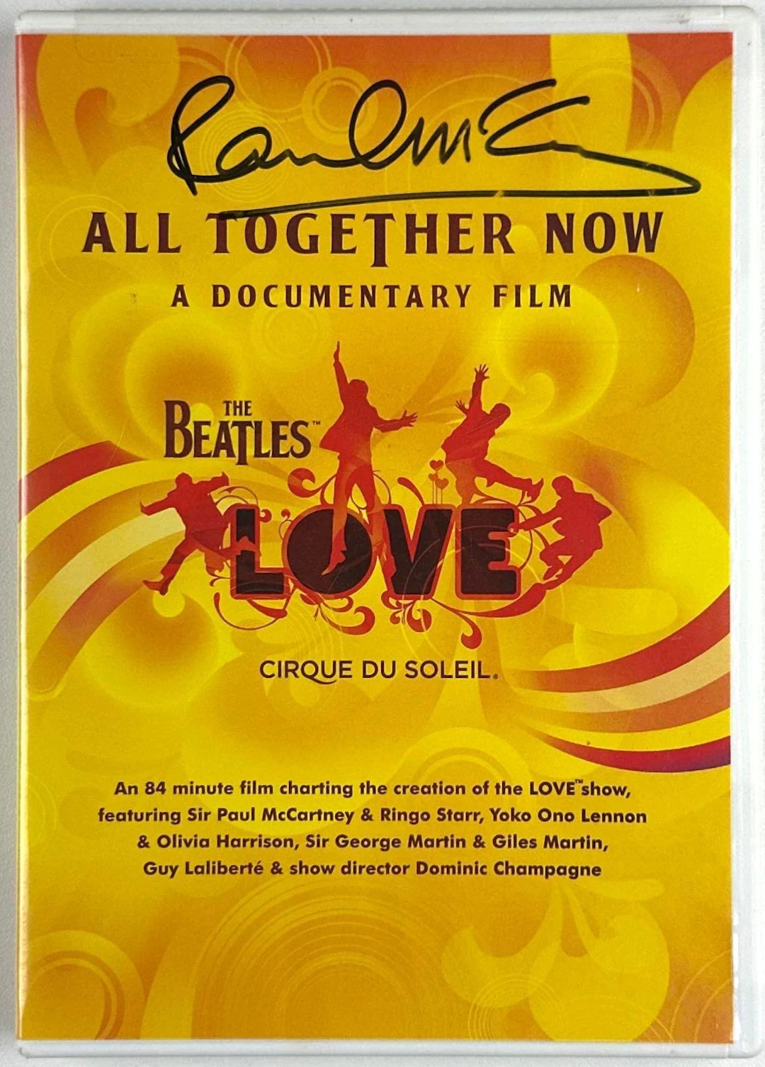 The Beatles: Paul McCartney Signed "All Together Now" DVD Documentary (Beckett)