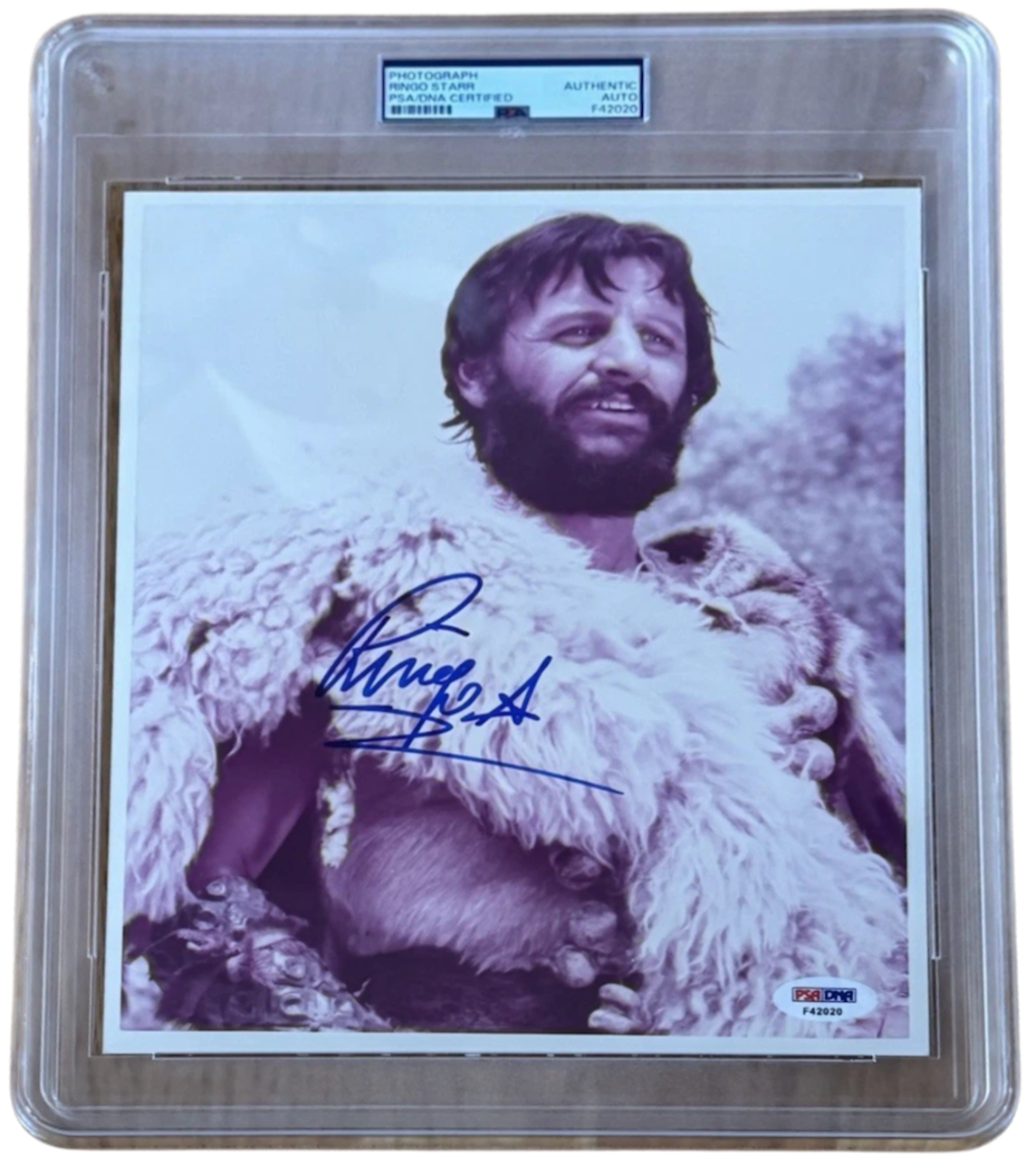 The Beatles: Ringo Starr Signed 10" x 8" Photo (PSA/DNA Encapsulated)