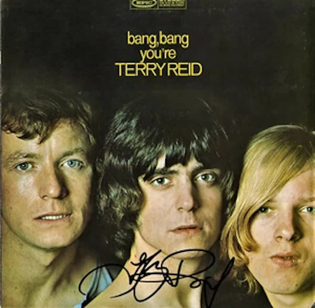 Terry Reid Band: Terry Reid Signed "Bang Bang You're Terry Reid" Album (ACOA)