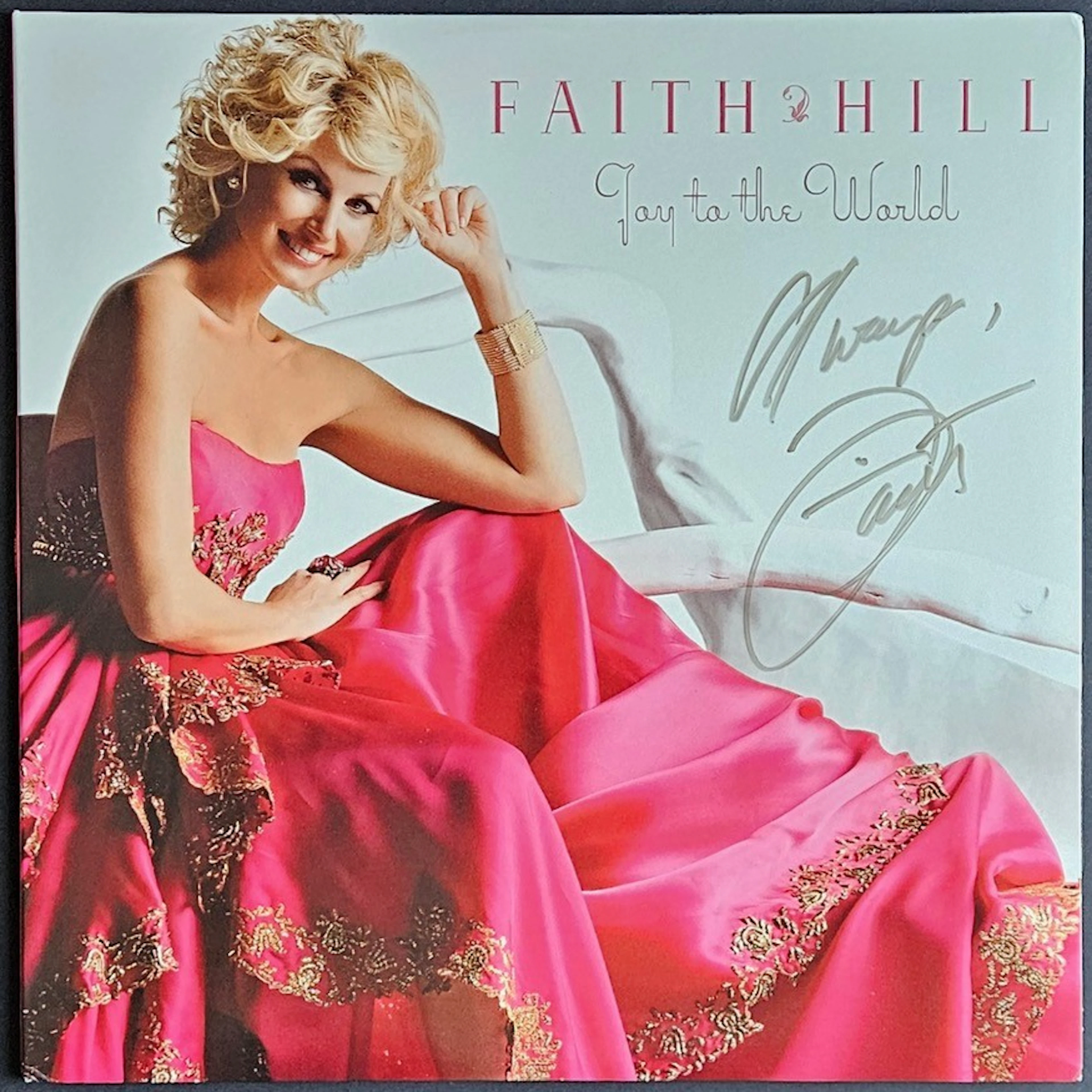 Faith Hill Signed “Joy the the World” Album (Third Party Guaranteed)