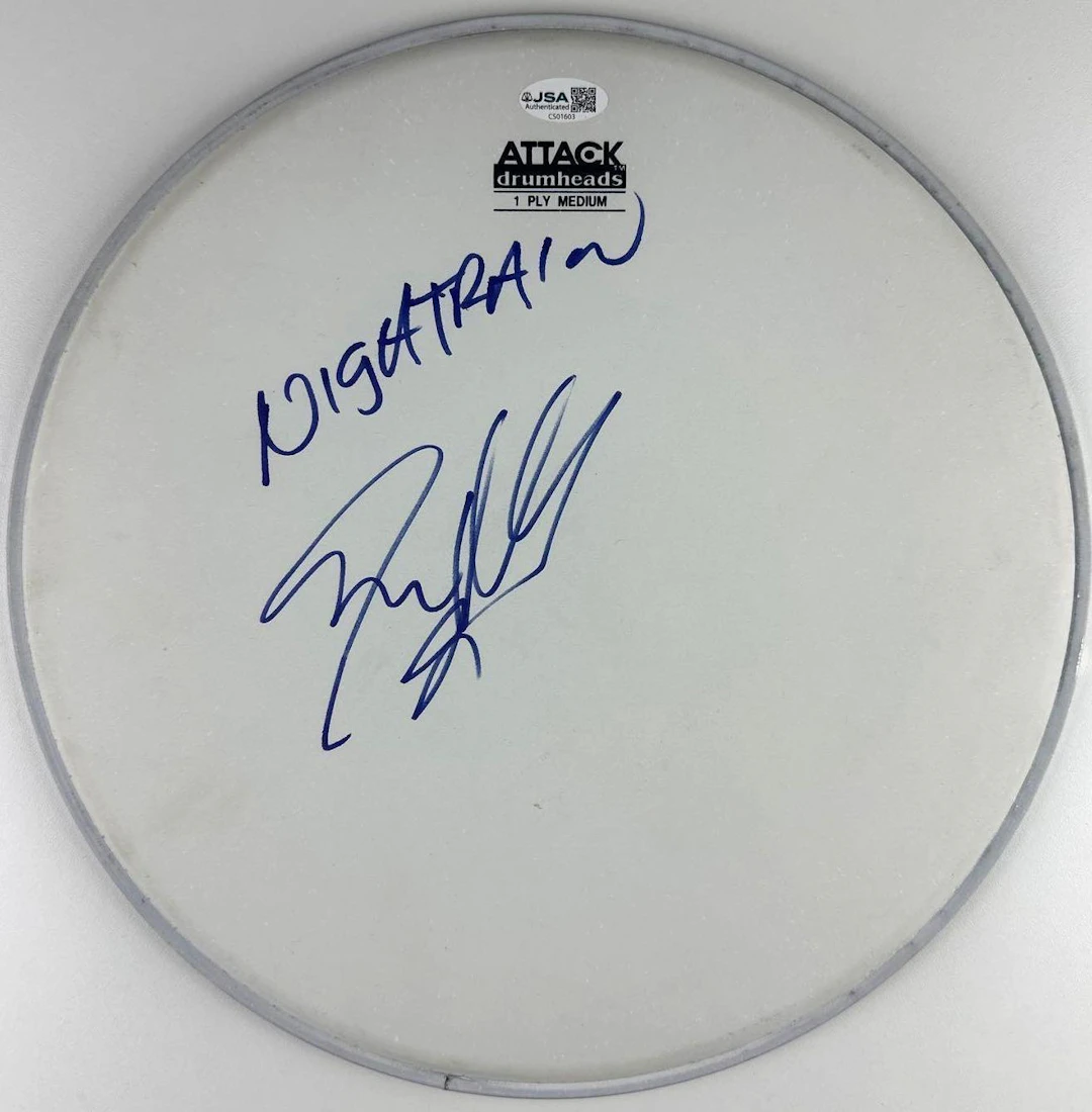 Guns N' Roses: Steven Adler Signed 13" Remo Brand Drumhead (JSA Authentication)