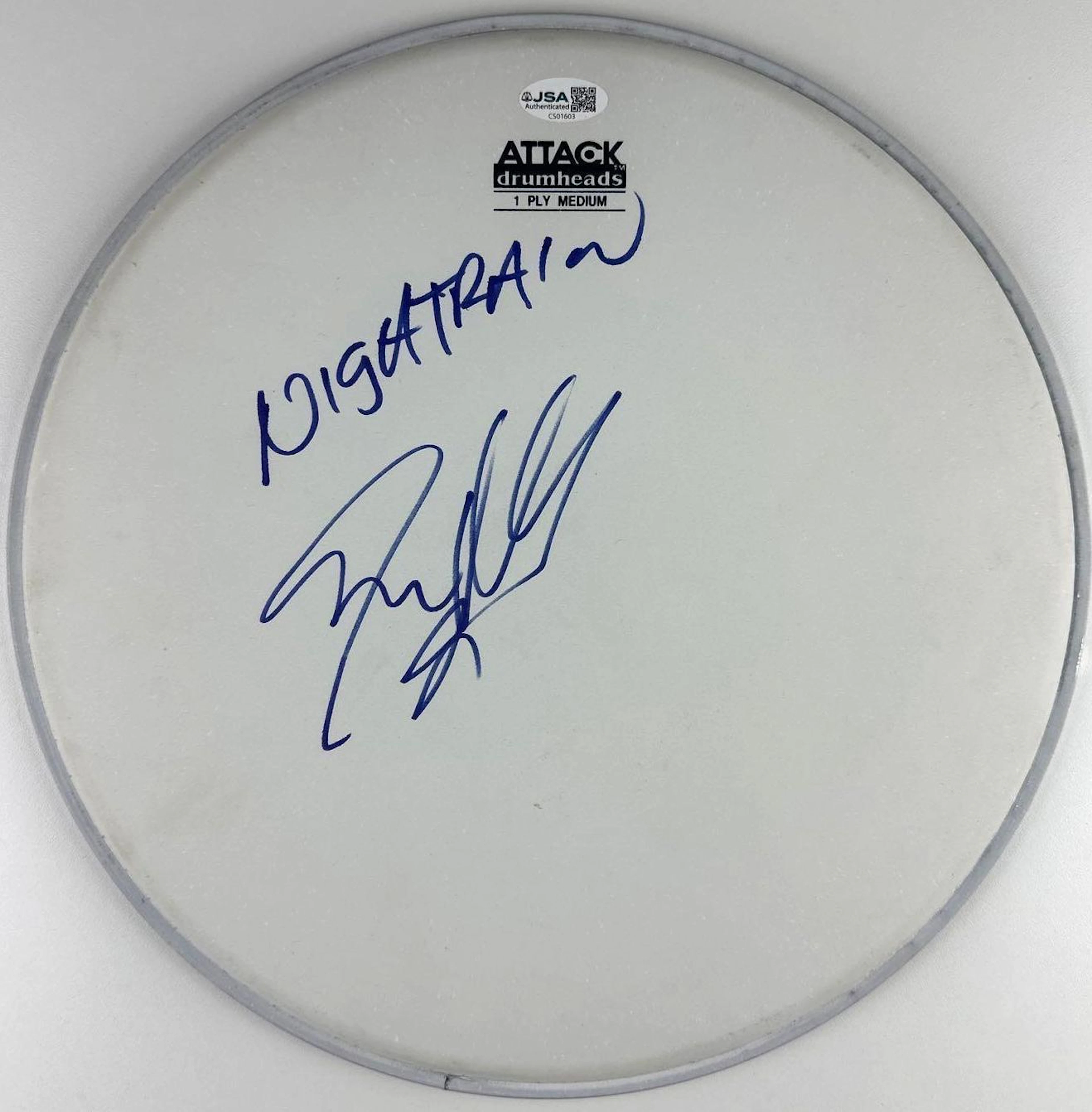 Guns N' Roses: Steven Adler Signed 13" Remo Brand Drumhead (JSA Authentication)