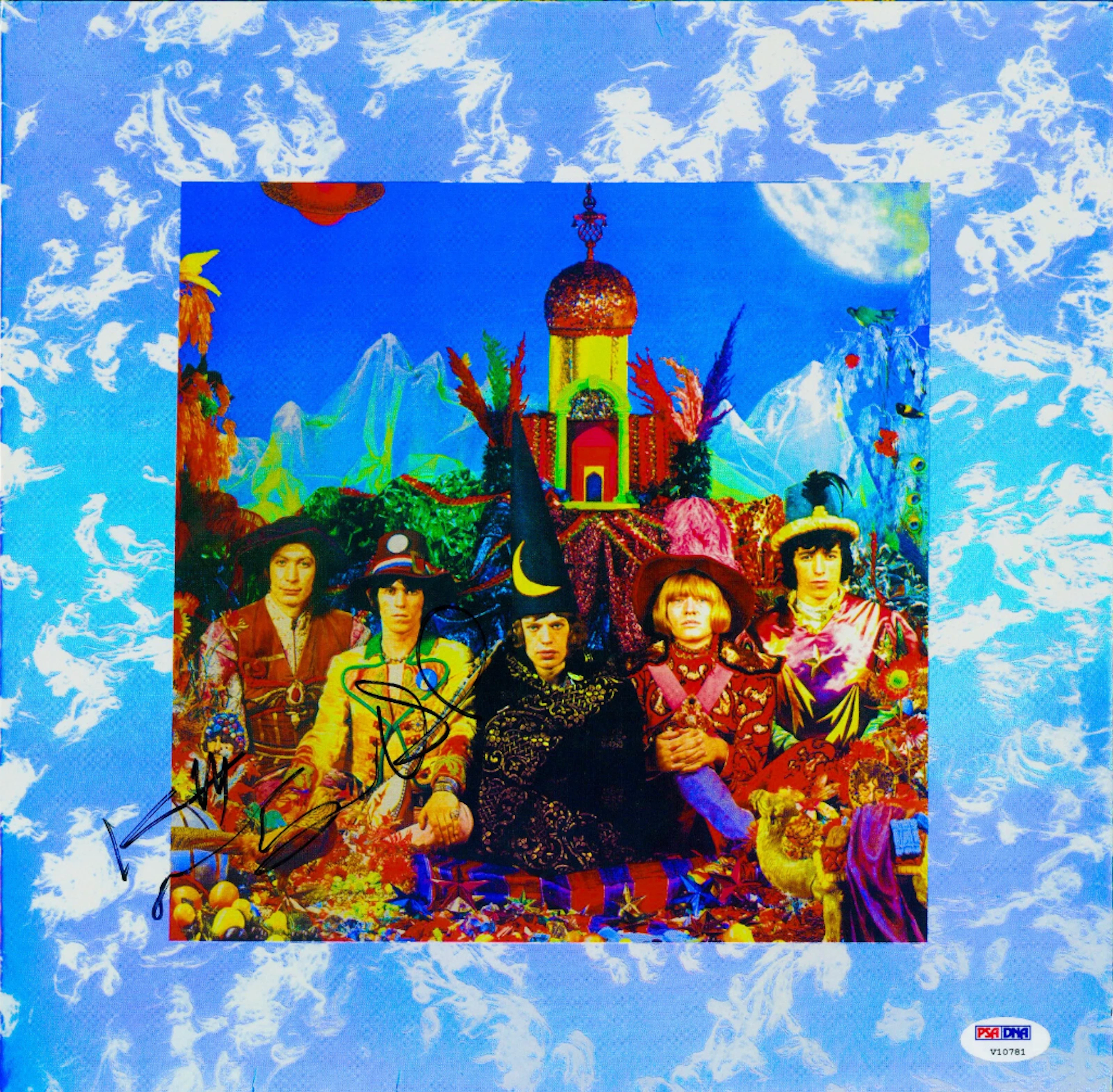 The Rolling Stones: Keith Richards Signed "Their Satanic Majesties
