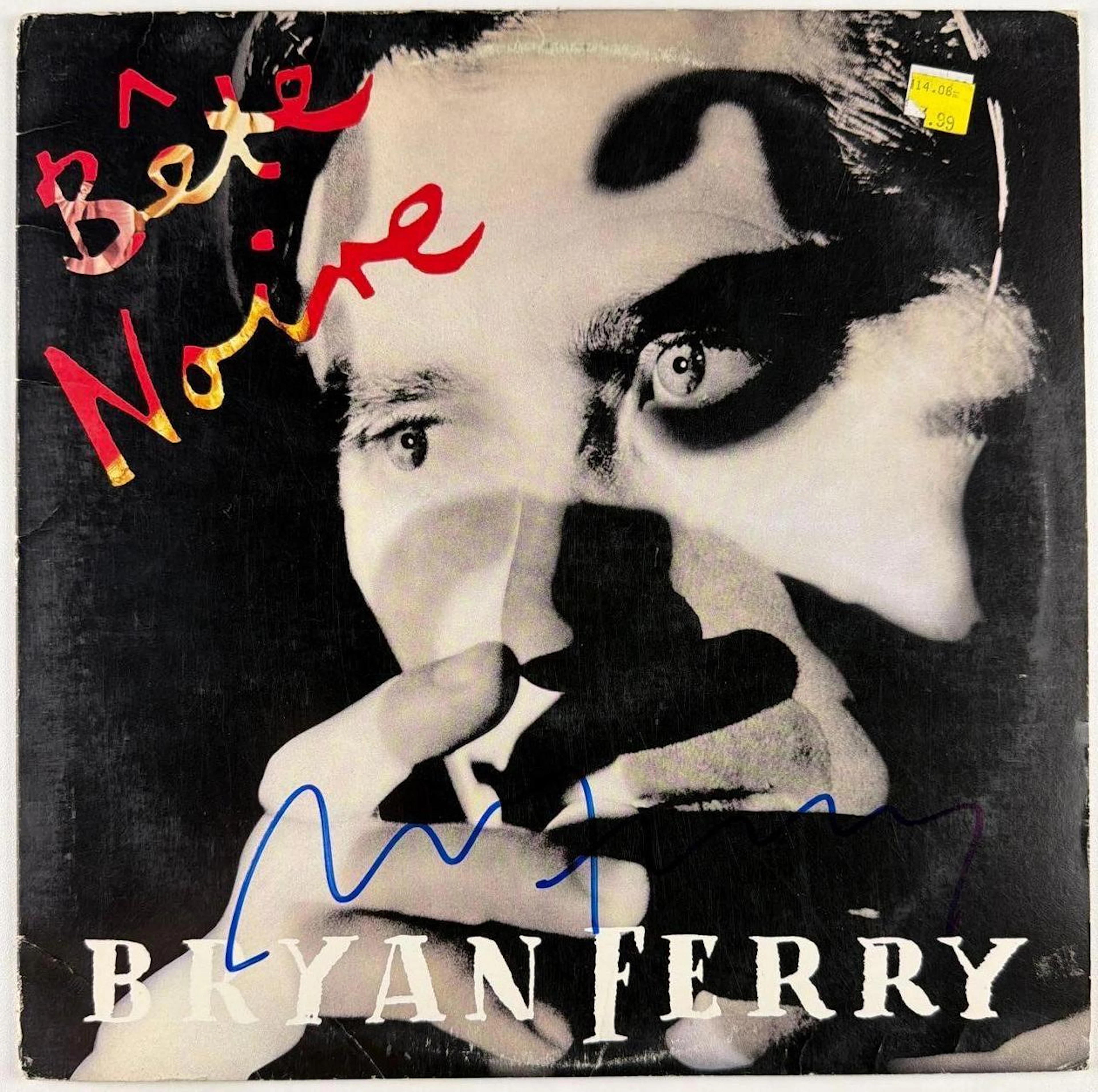 Roxy Music: Bryan Ferry Signed “Bete Noire” Album (Beckett Authentication)