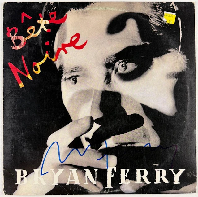 Roxy Music: Bryan Ferry Signed “Bete Noire” Album (Beckett Authentication)