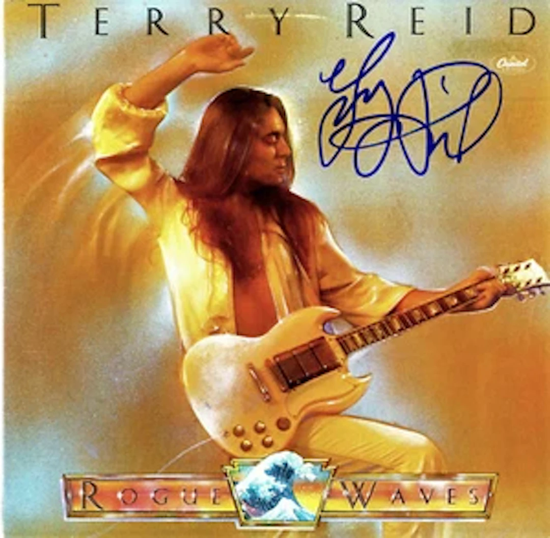 Terry Reid Signed "Rogue Wave" Album (ACOA Authentication)