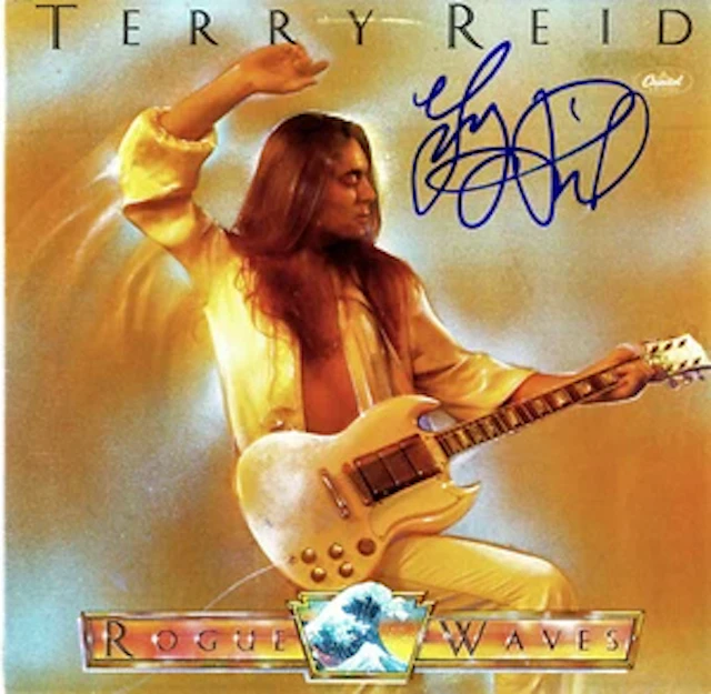 Terry Reid Signed "Rogue Wave" Album (ACOA Authentication)