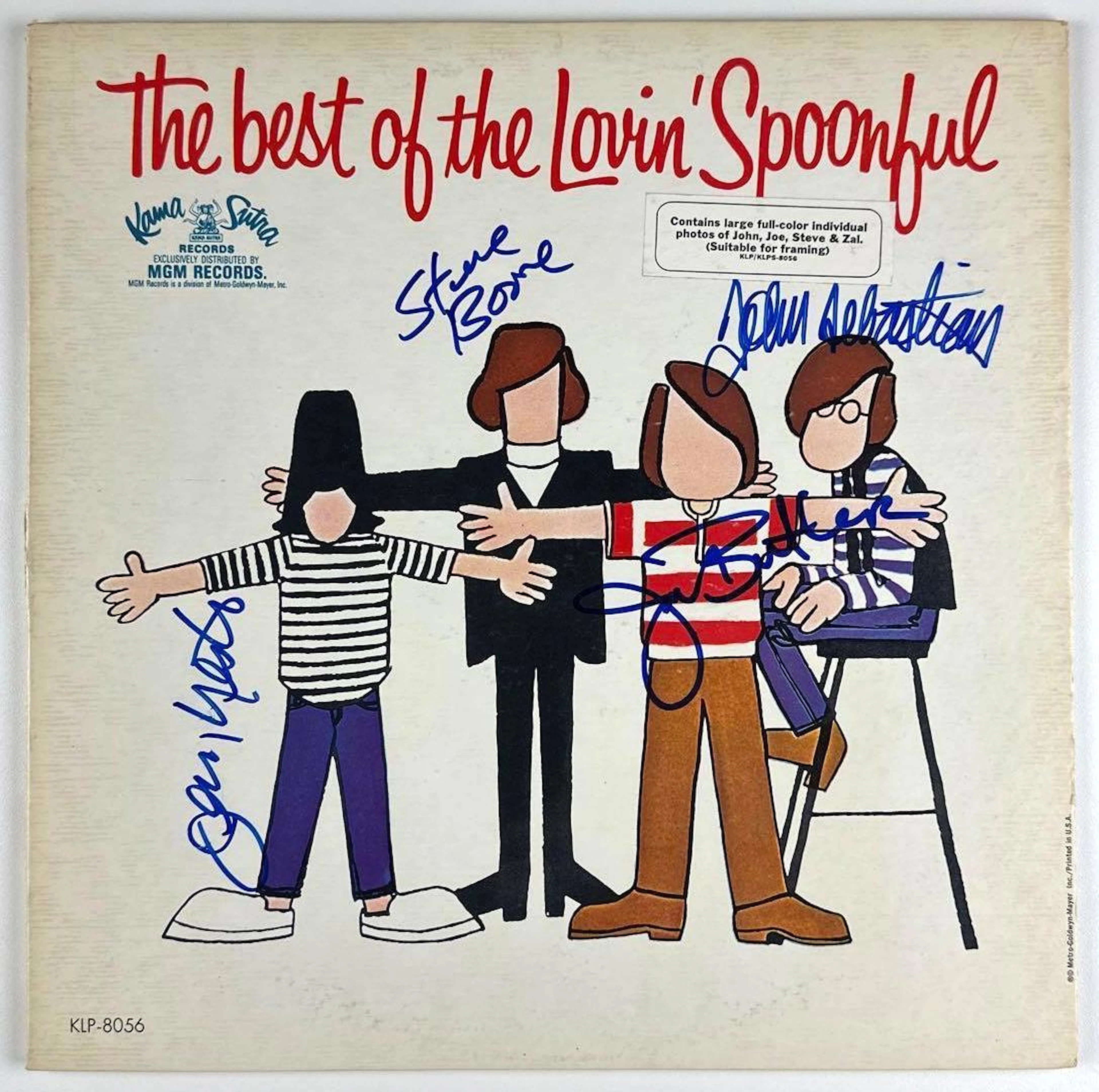 The Lovin' Spoonful Group Signed "The Best of the Lovin' Spoonful"