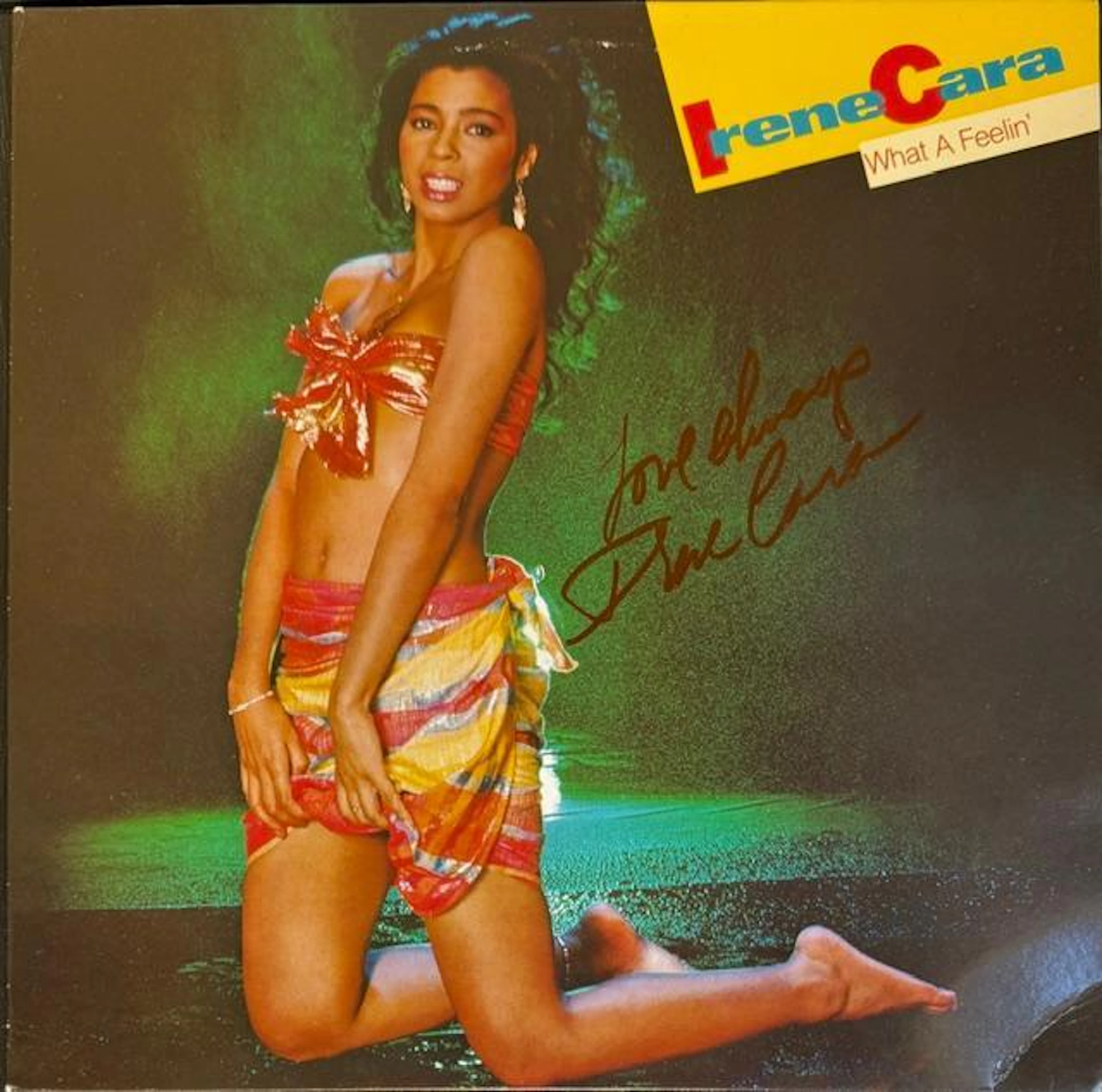 Irene Cara Signed "What a Feelin'" Album (Third Party Guaranteed)