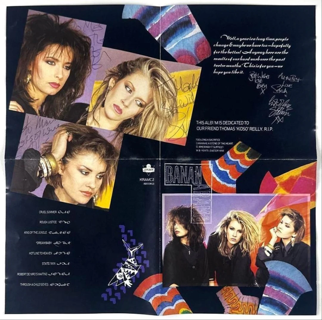 Bananarama Group Signed "S/T" CD (3 Sigs) (Third Party Guaranteed)
