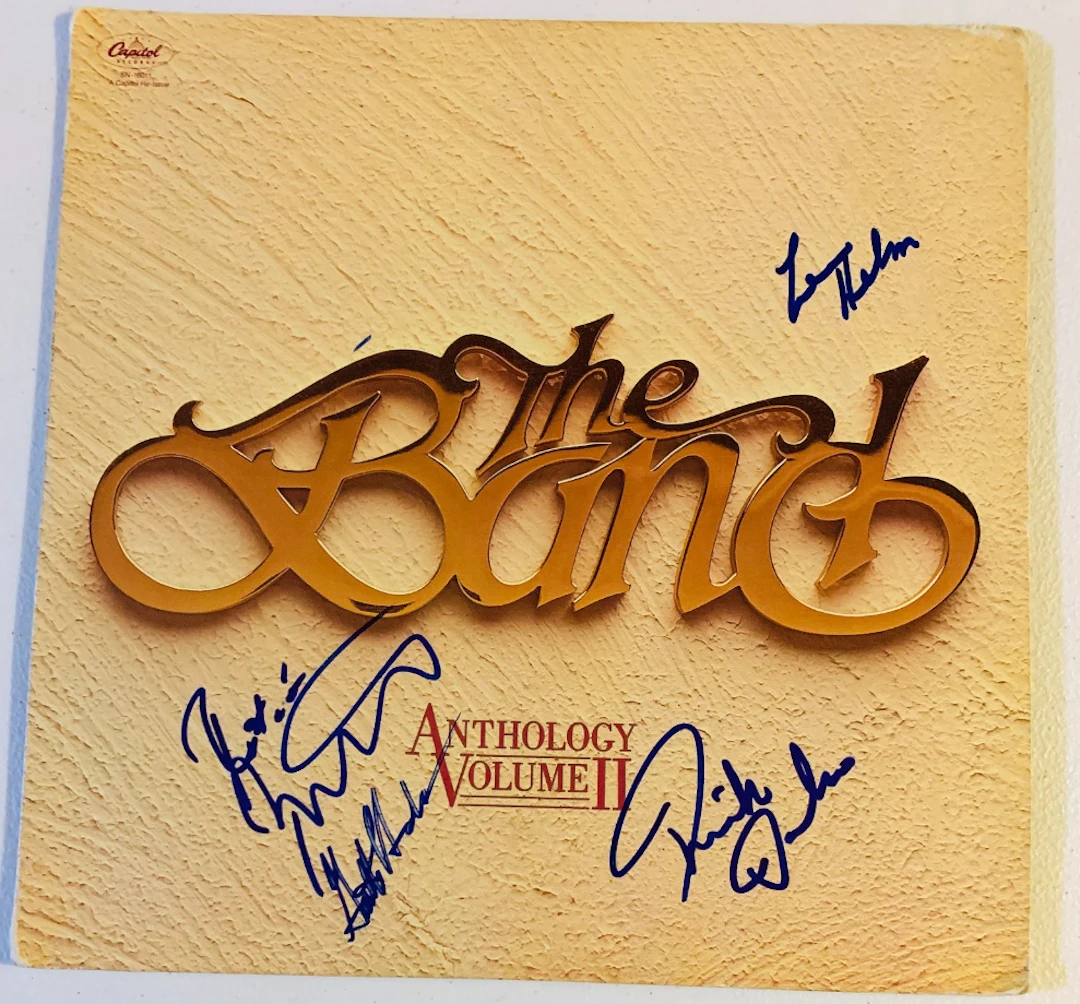 The Band Group Signed "Anthology Vol. II" Album (4 Sigs) (Beckett